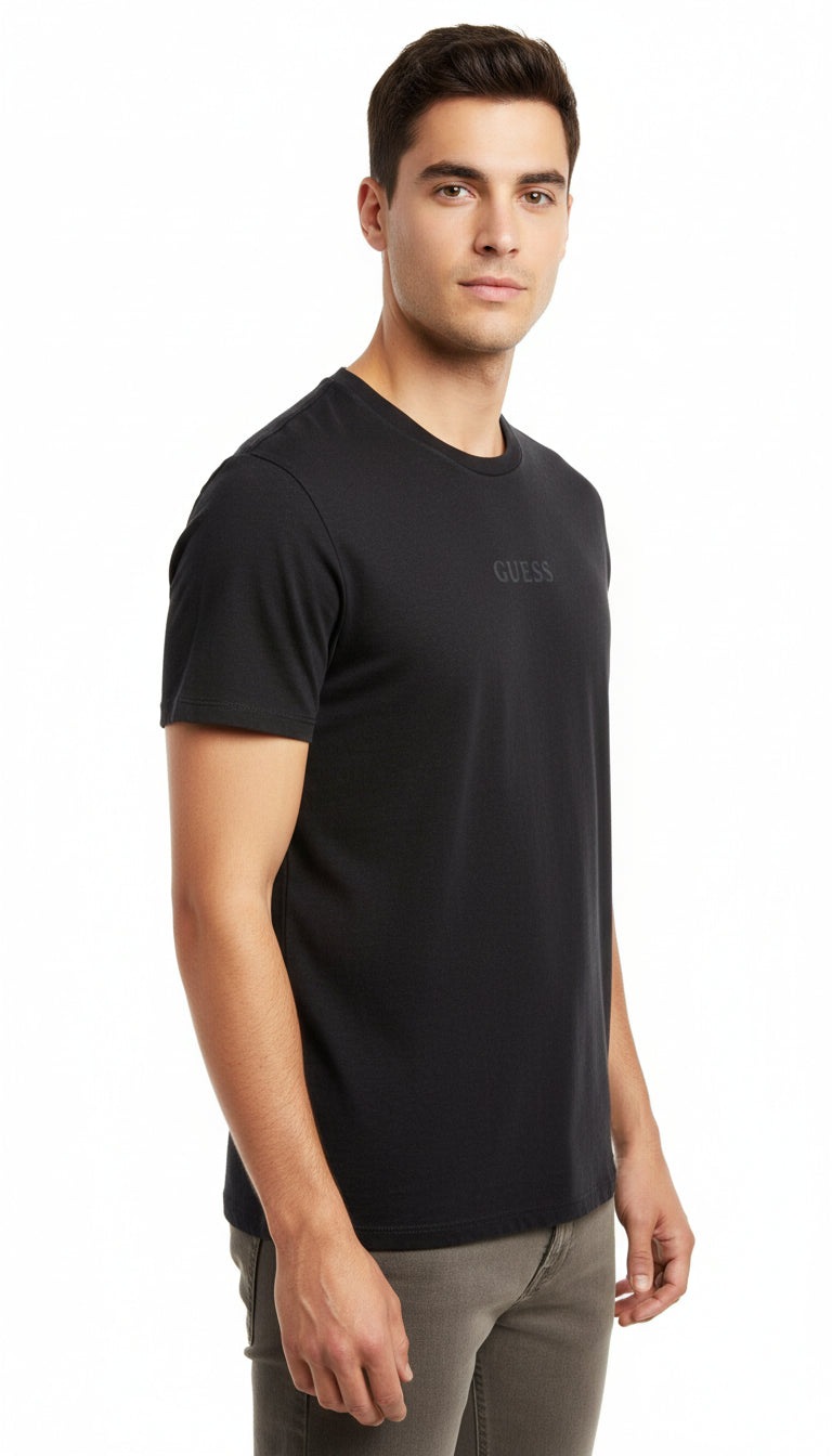 T-shirt a Maniche Corte Ss Bsc Quattro G Mist Tee M6GI27 Jet Black Multi