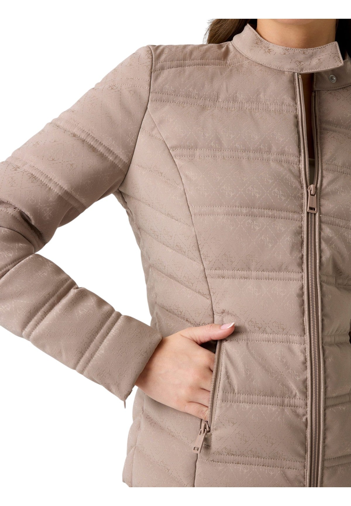 Giubbotto New Vona Logo Jacket W6RL02 Summer Clay