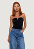 I Am Top bustier con 