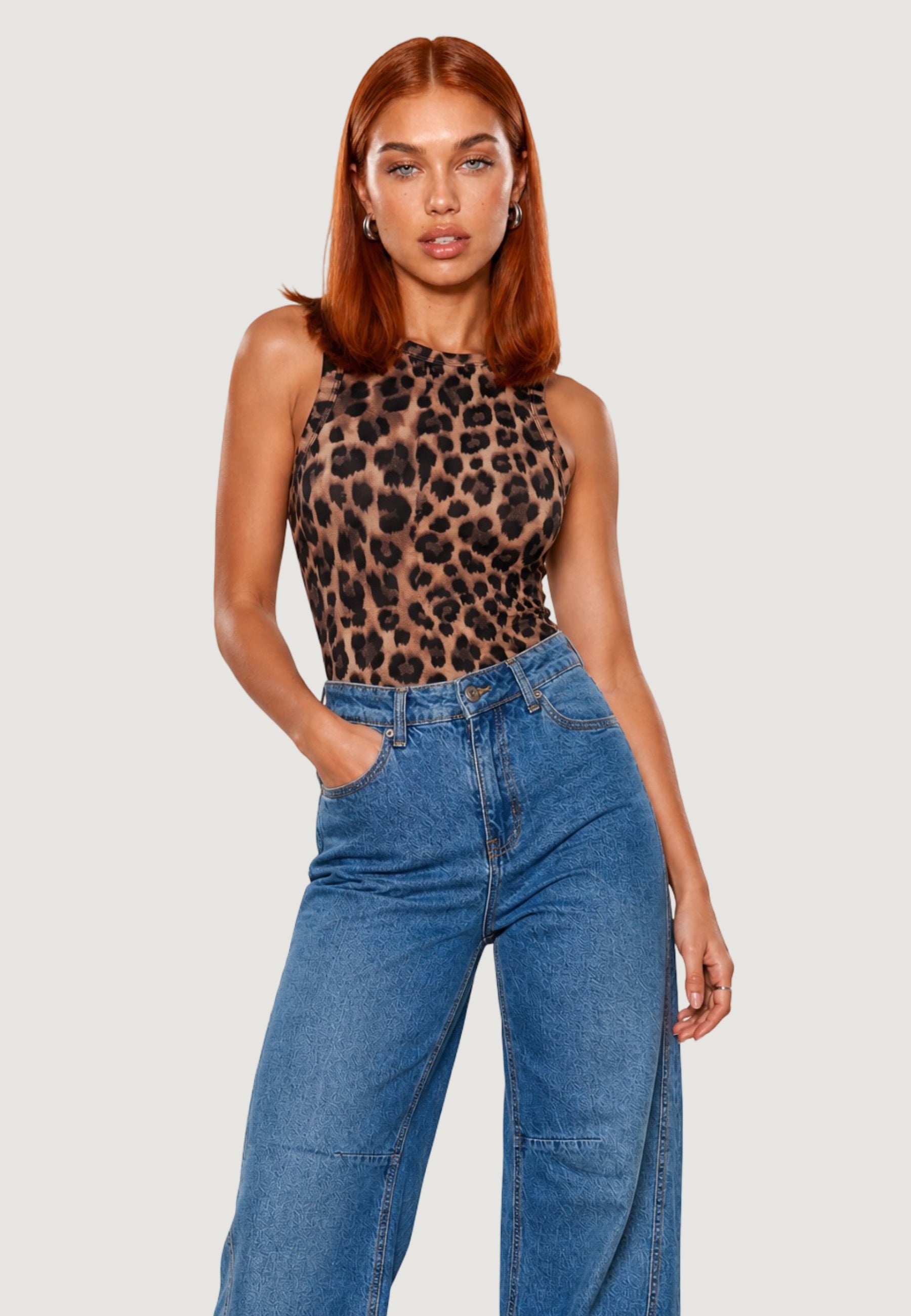 Canotta canotta animalier 24088-2 Leopard