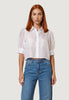 I Am Camicia a Maniche Lunghe camicia tencel voile 25621-2 Giallino