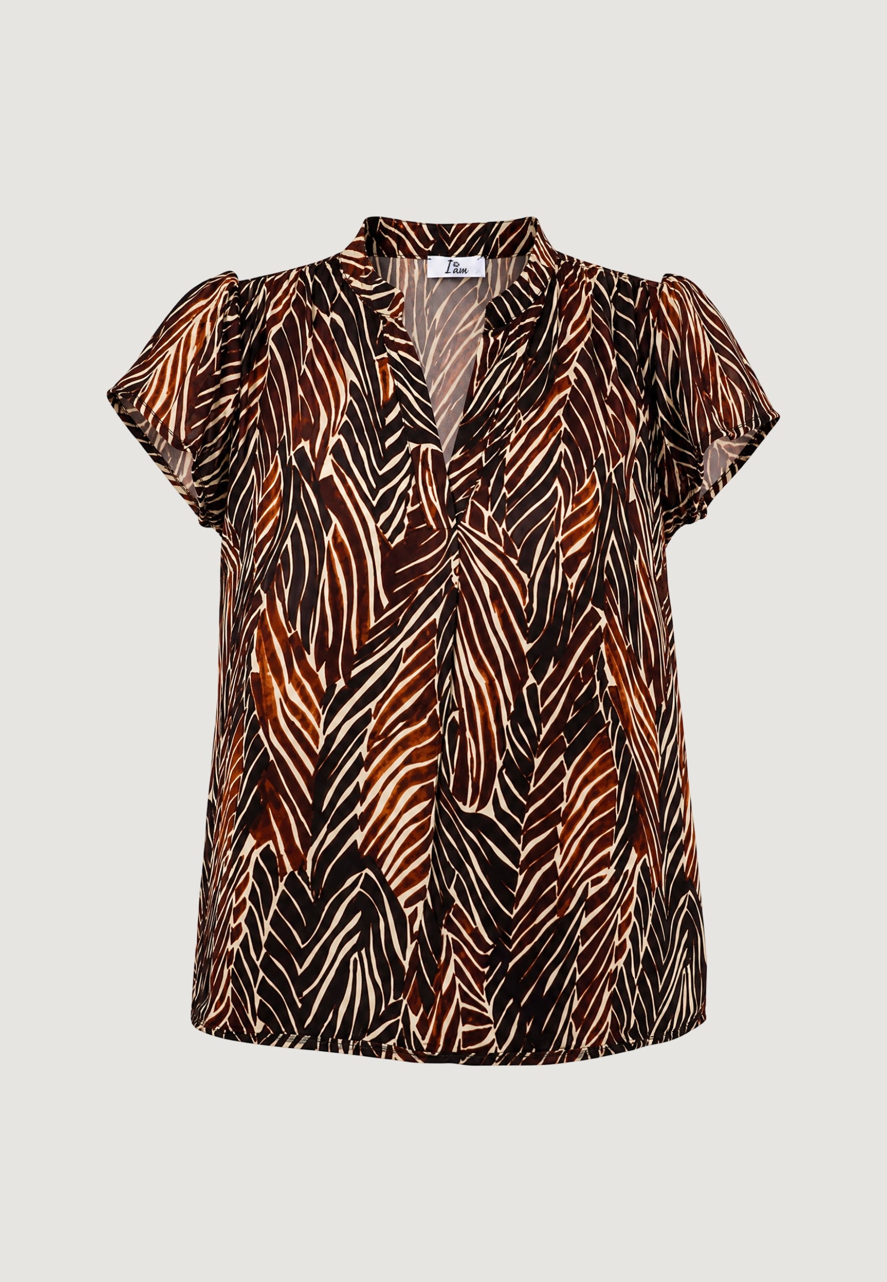 Blusa 25660-3 Zebra, Marrone