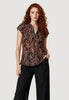 I Am Blusa 25660-3 Zebra, Marrone