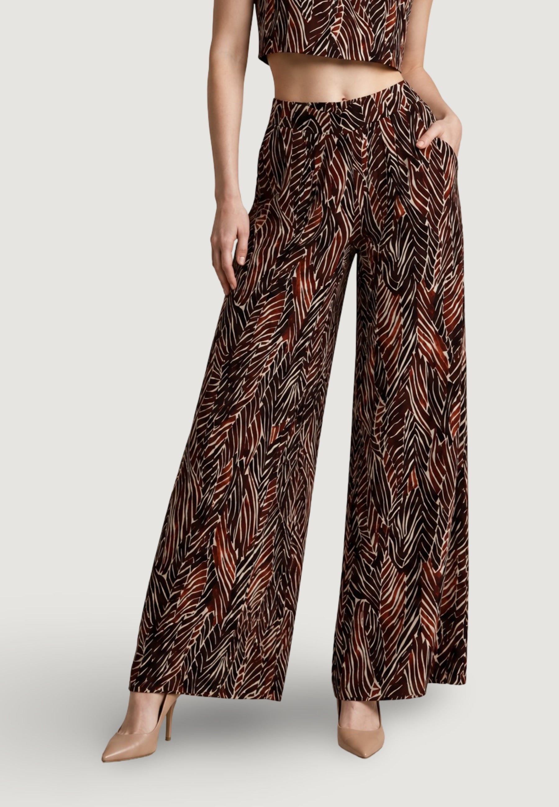 Pantaloni 26171-3 Zebra, Marrone