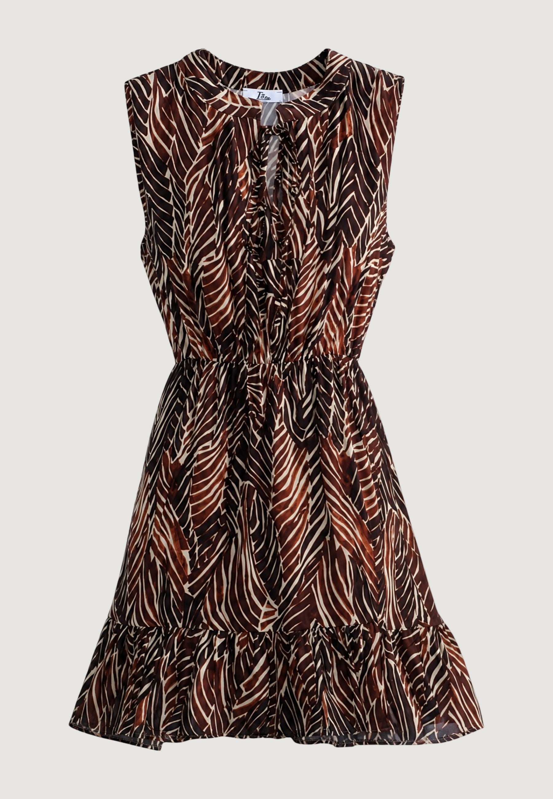 Abito 26232-3 Zebra, Marrone