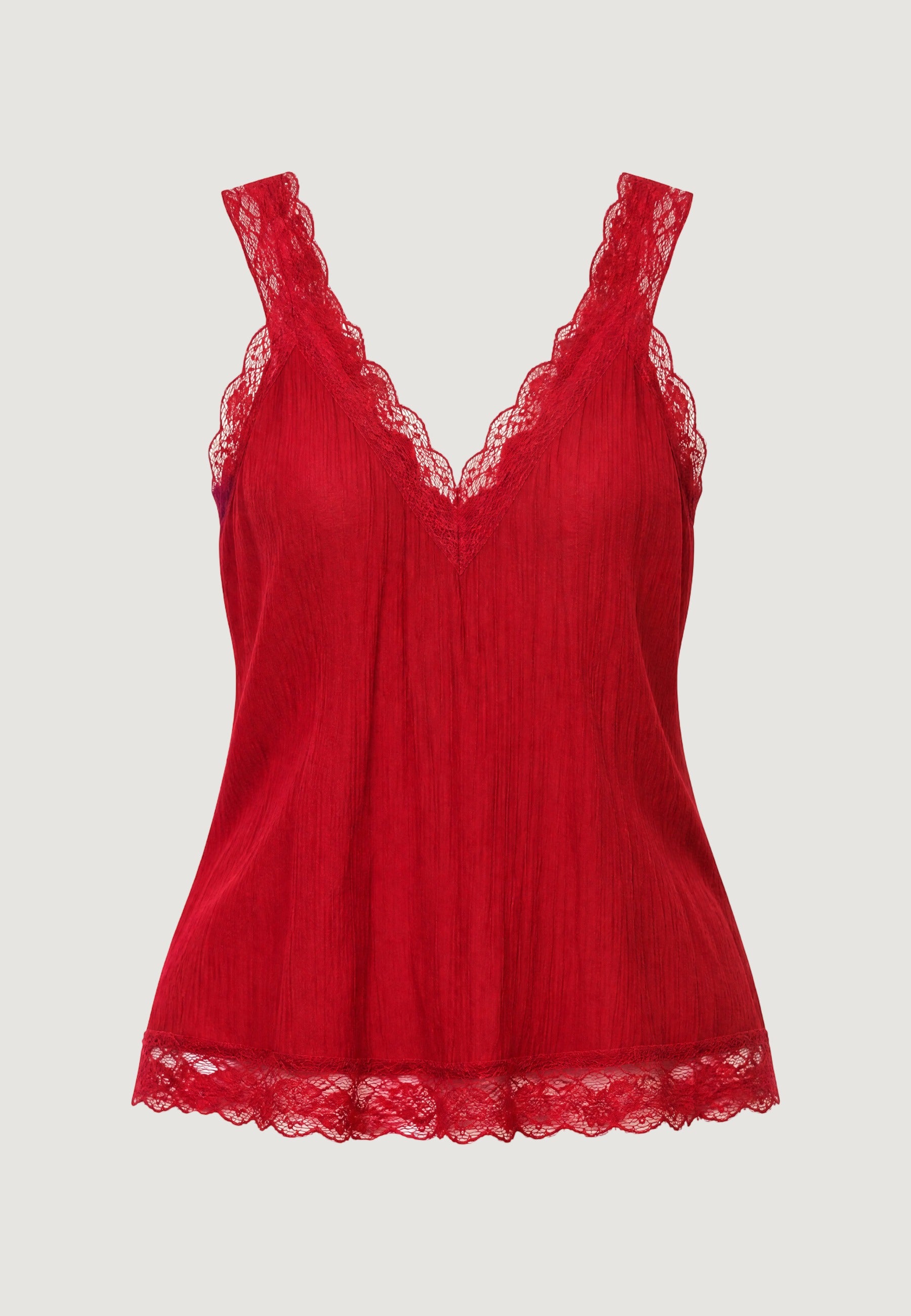 Top top crinkle + pizzo 53127-3 India