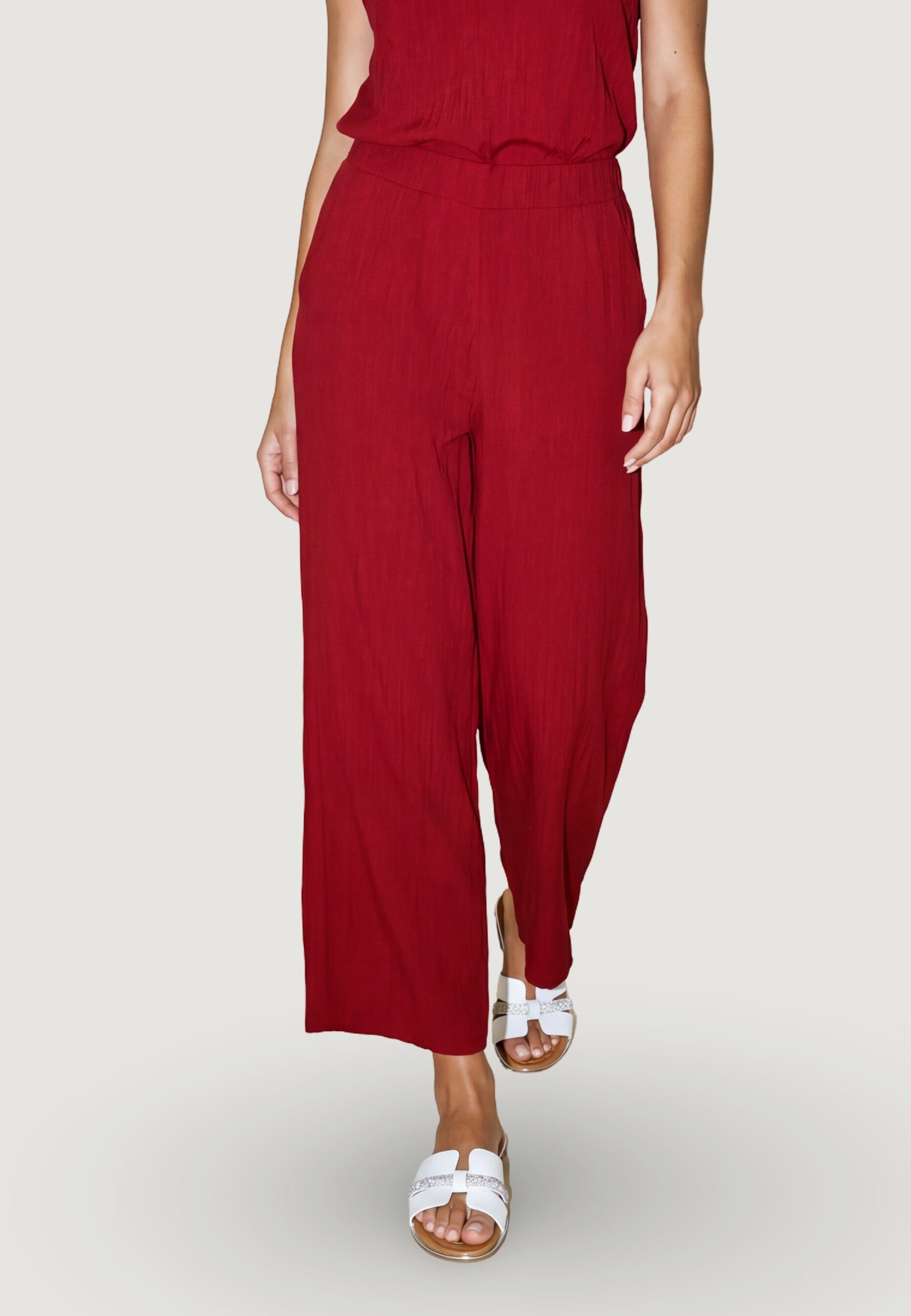Pantaloni pantalone crinkle 56070-3 India