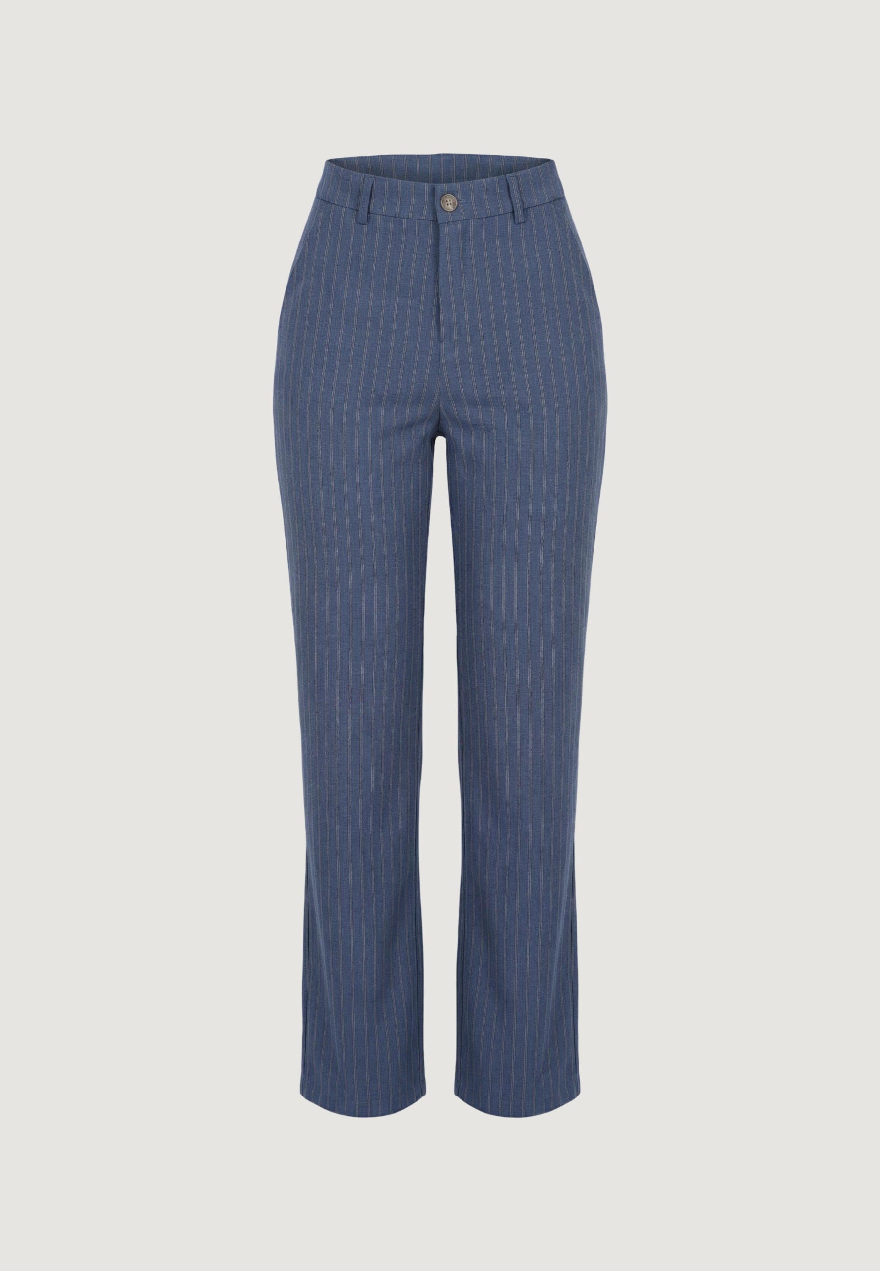 Pantaloni pantalone gessato 95108 Denim