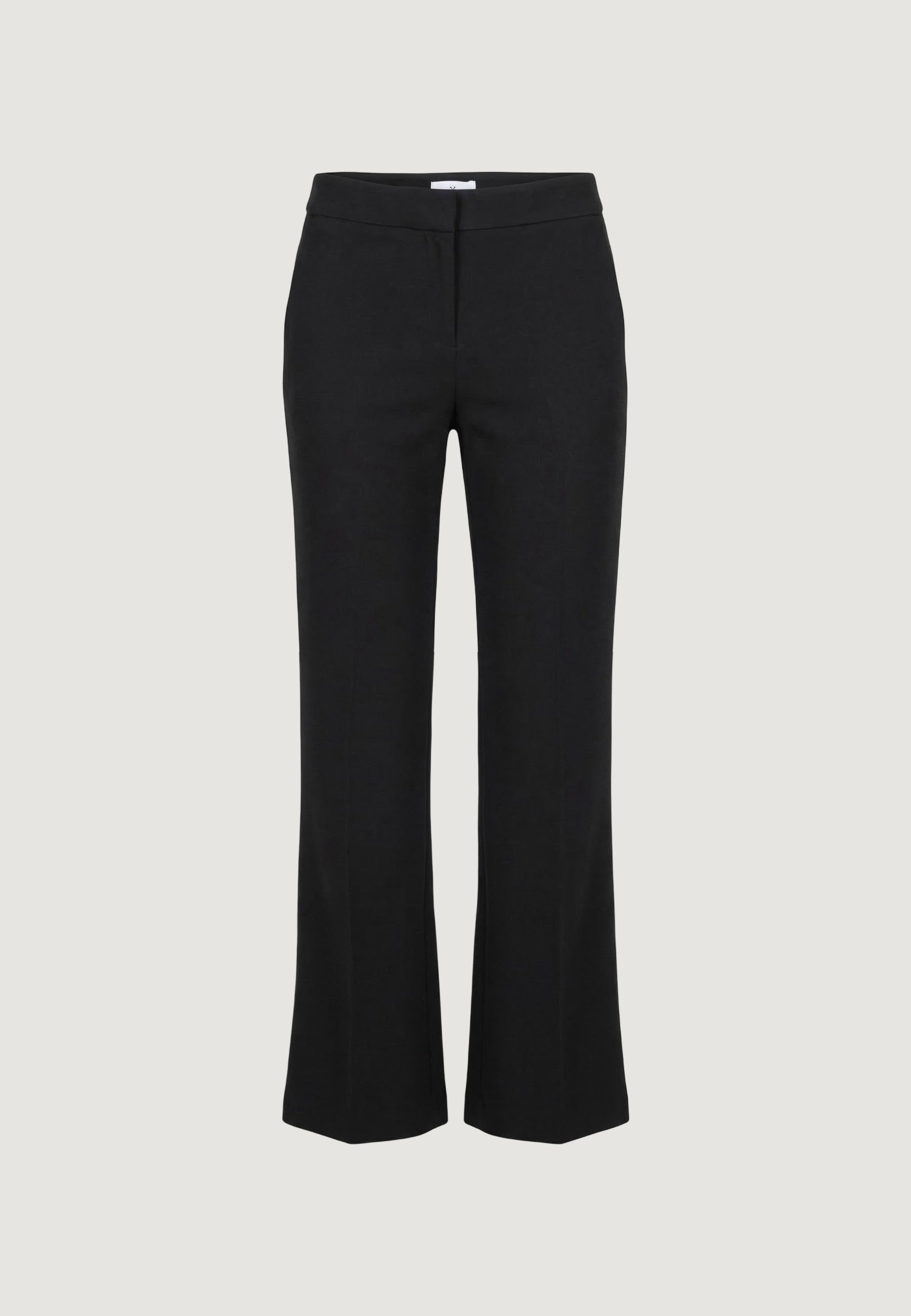 Pantaloni pantalone flare tess. scuba PE26100 Nero