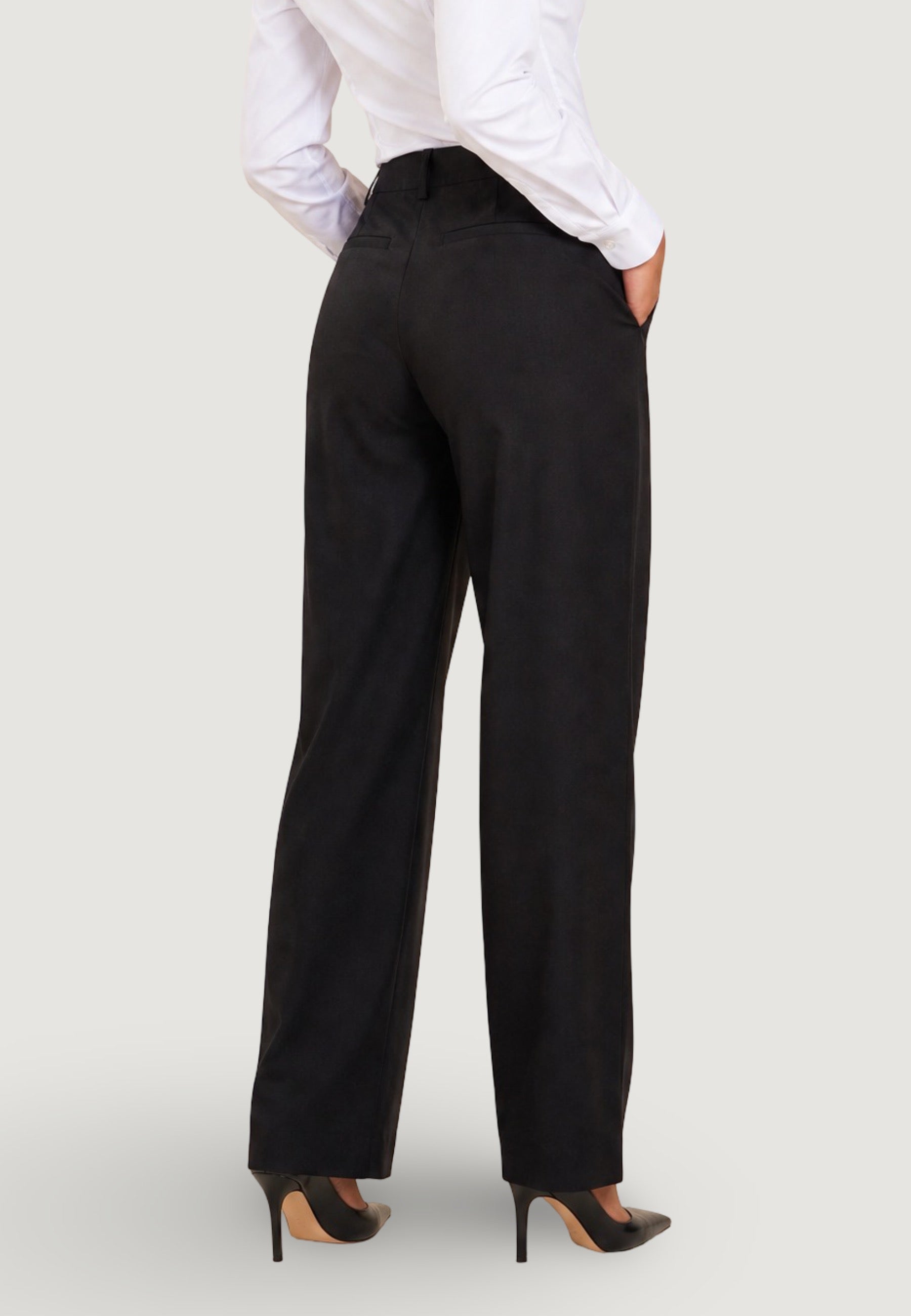 Pantaloni pant. con pizzo PE26139 Nero