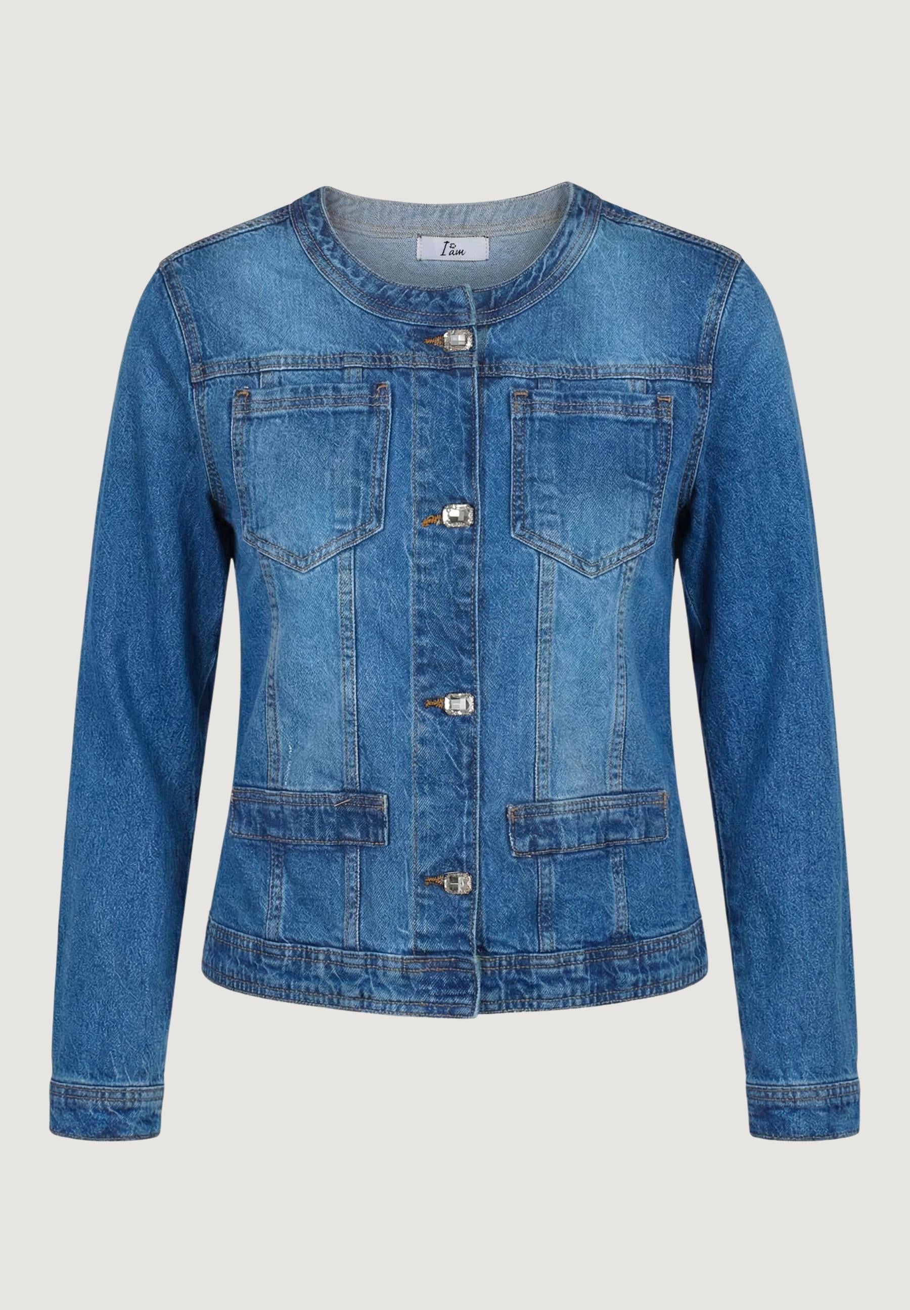 Giubbino di Jeans SLE6GB025390D Mid Blue
