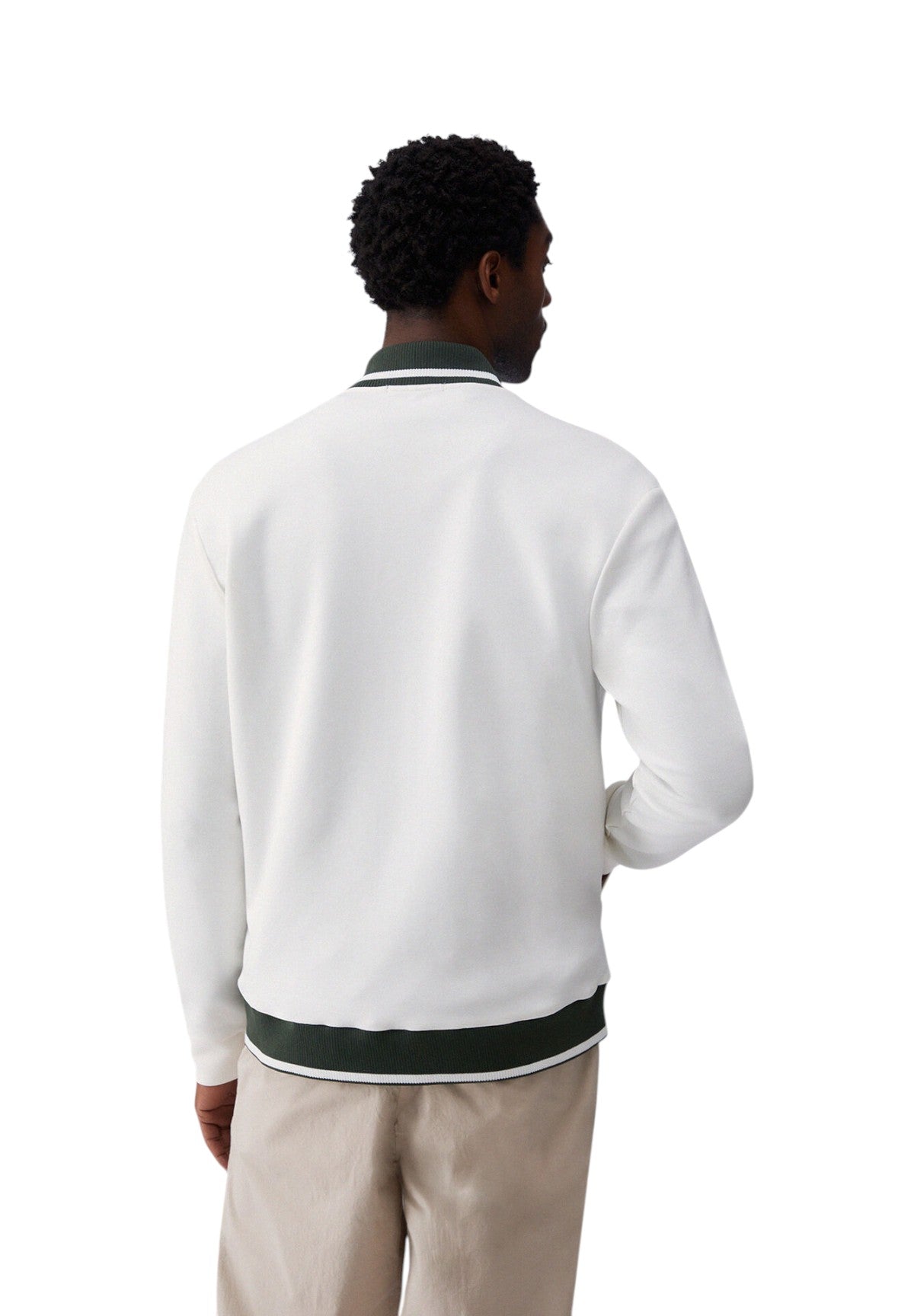Felpa Girocollo QA6017 Tofu