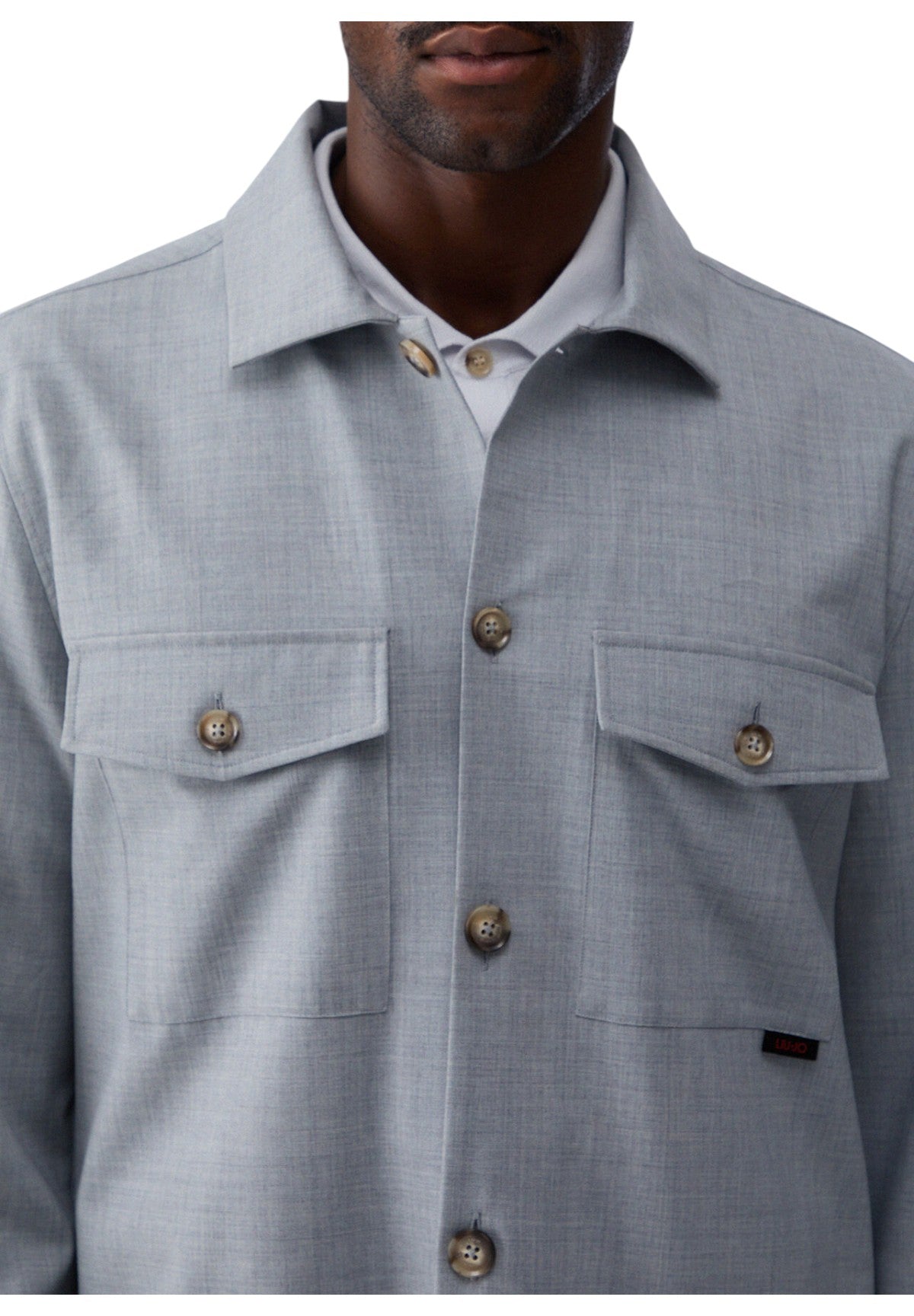 Camicia a Maniche Lunghe QA6063 Ice