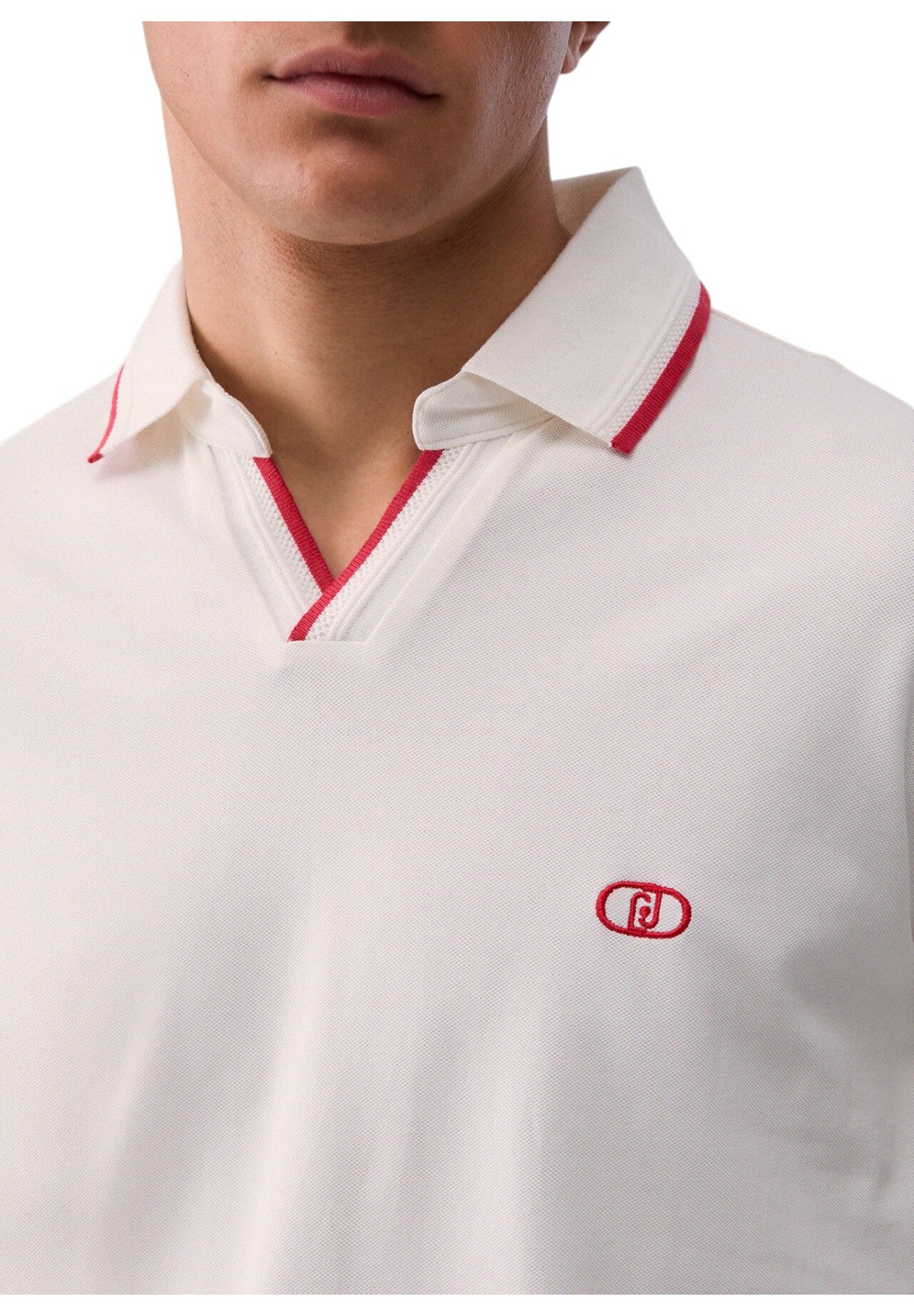 Polo Jersey QA6144 White Cotton