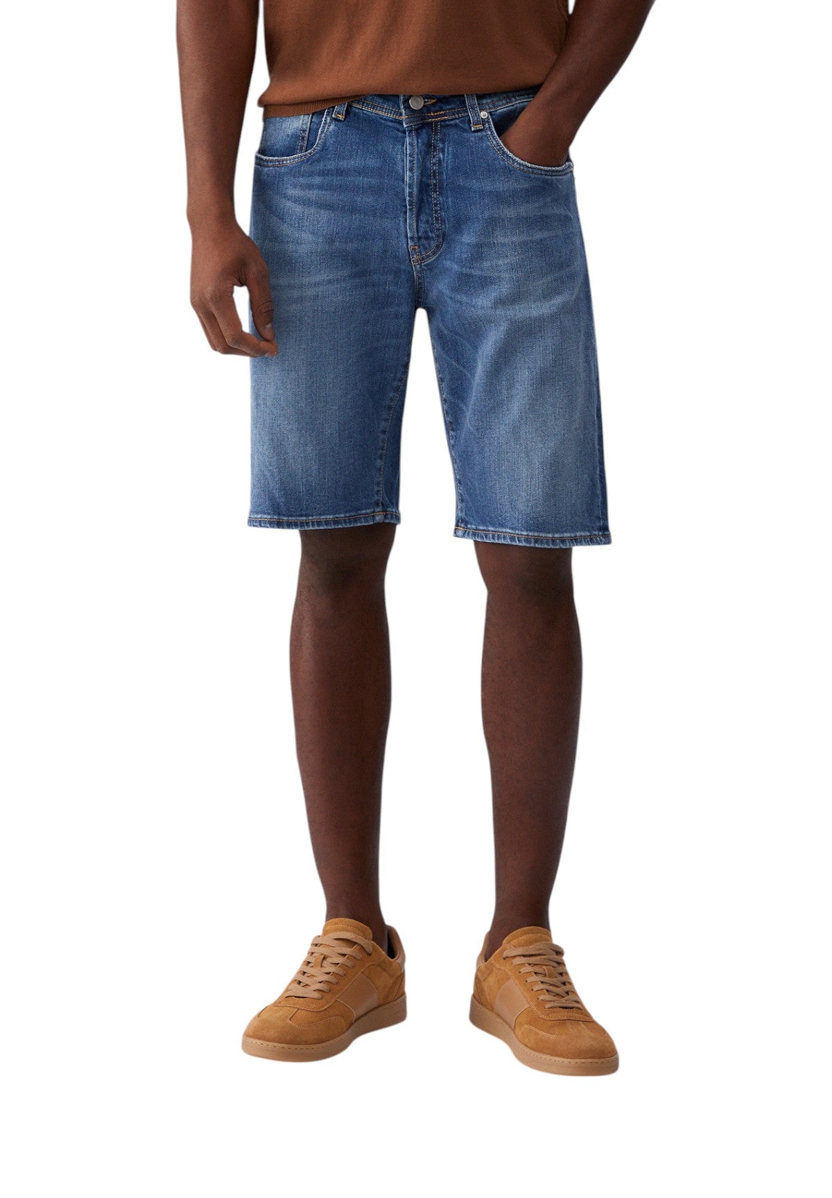 Bermuda di Jeans Berm Bruce QXX097 Den Blue Medium Wash