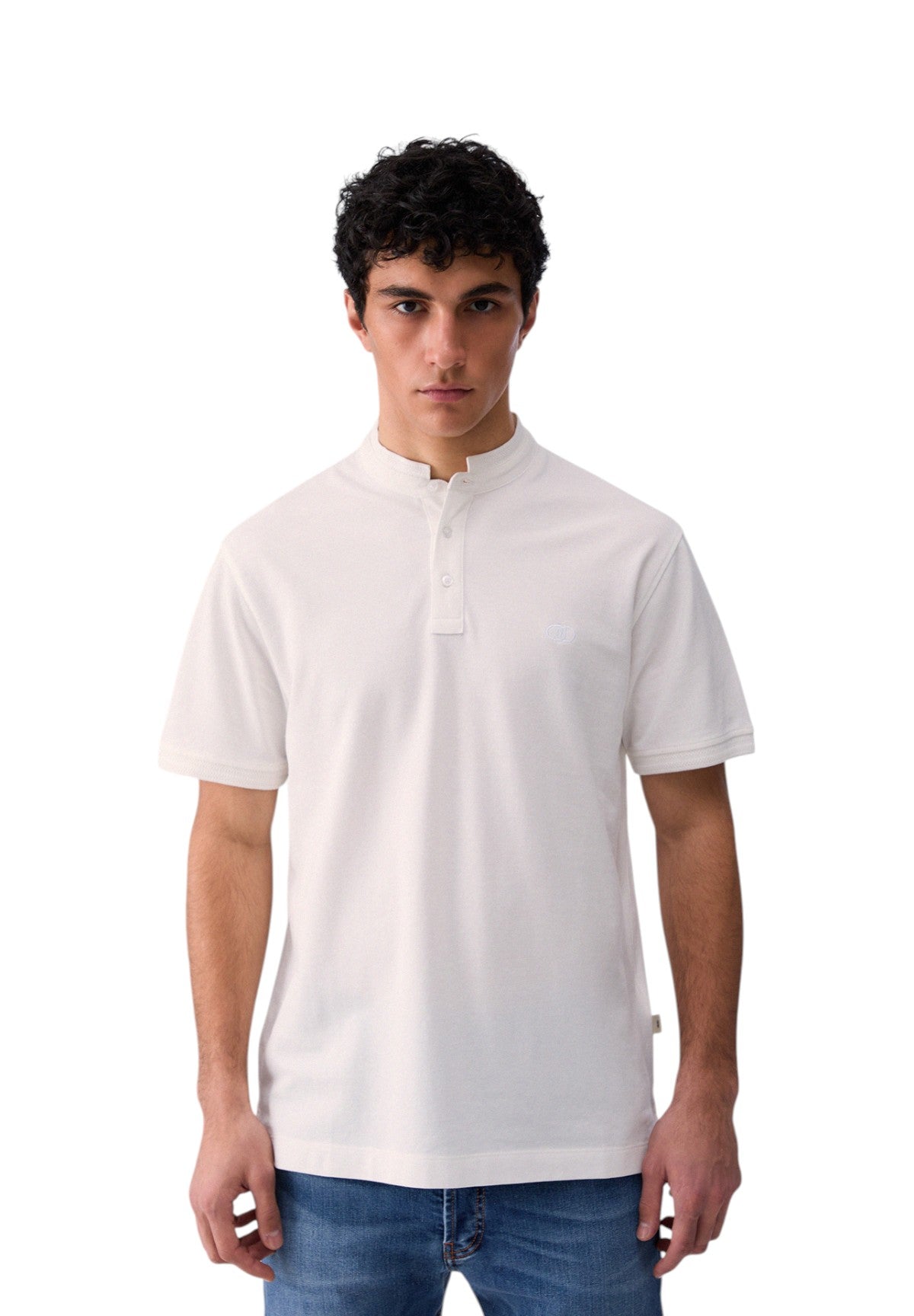 Polo Piqué Coreabordo QXX113 White Cotton