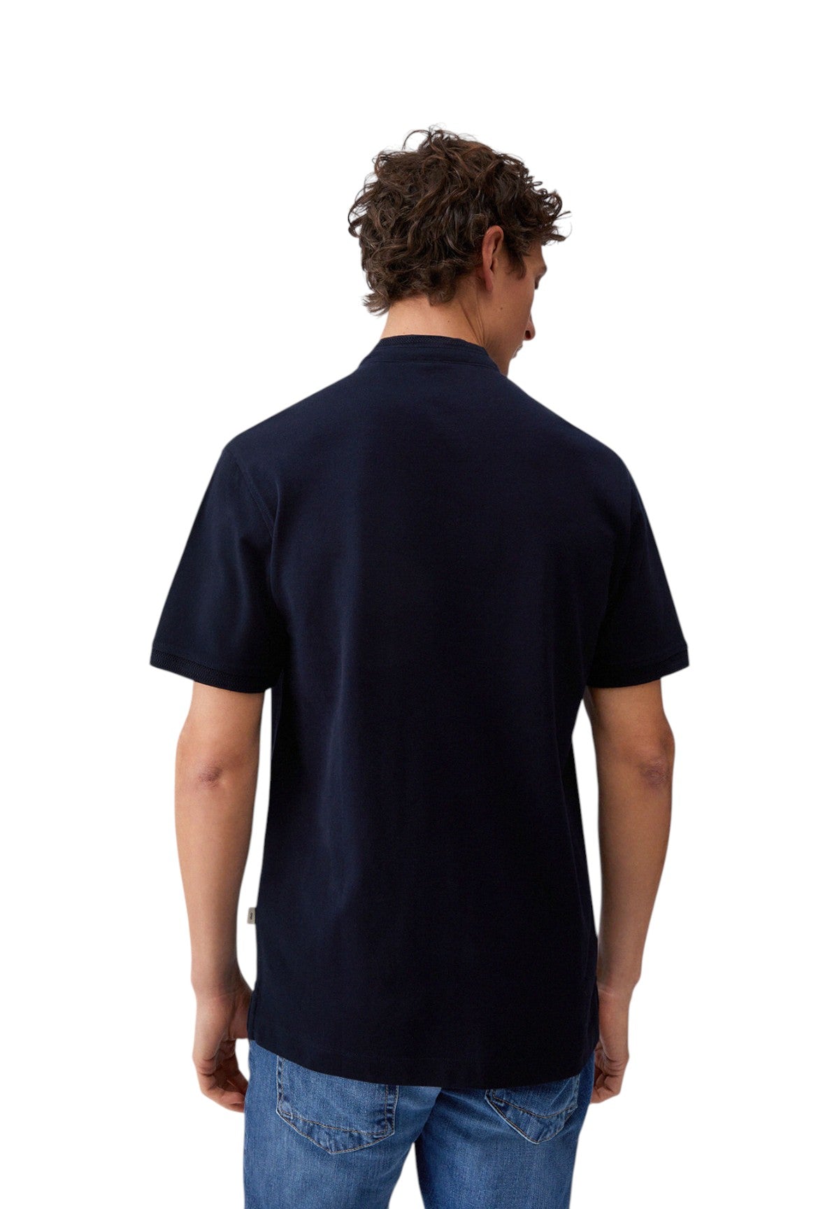 Polo Piqué Coreabordo QXX113 Dark Blue