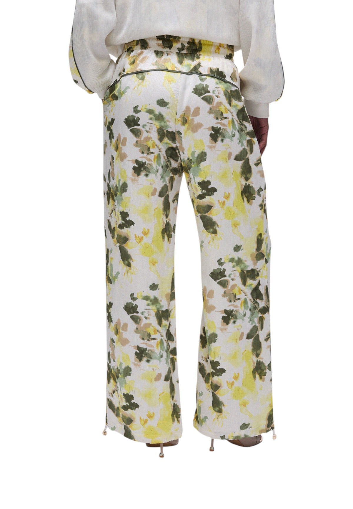 Pantaloni TA6257 Green Shades, Wh Milk