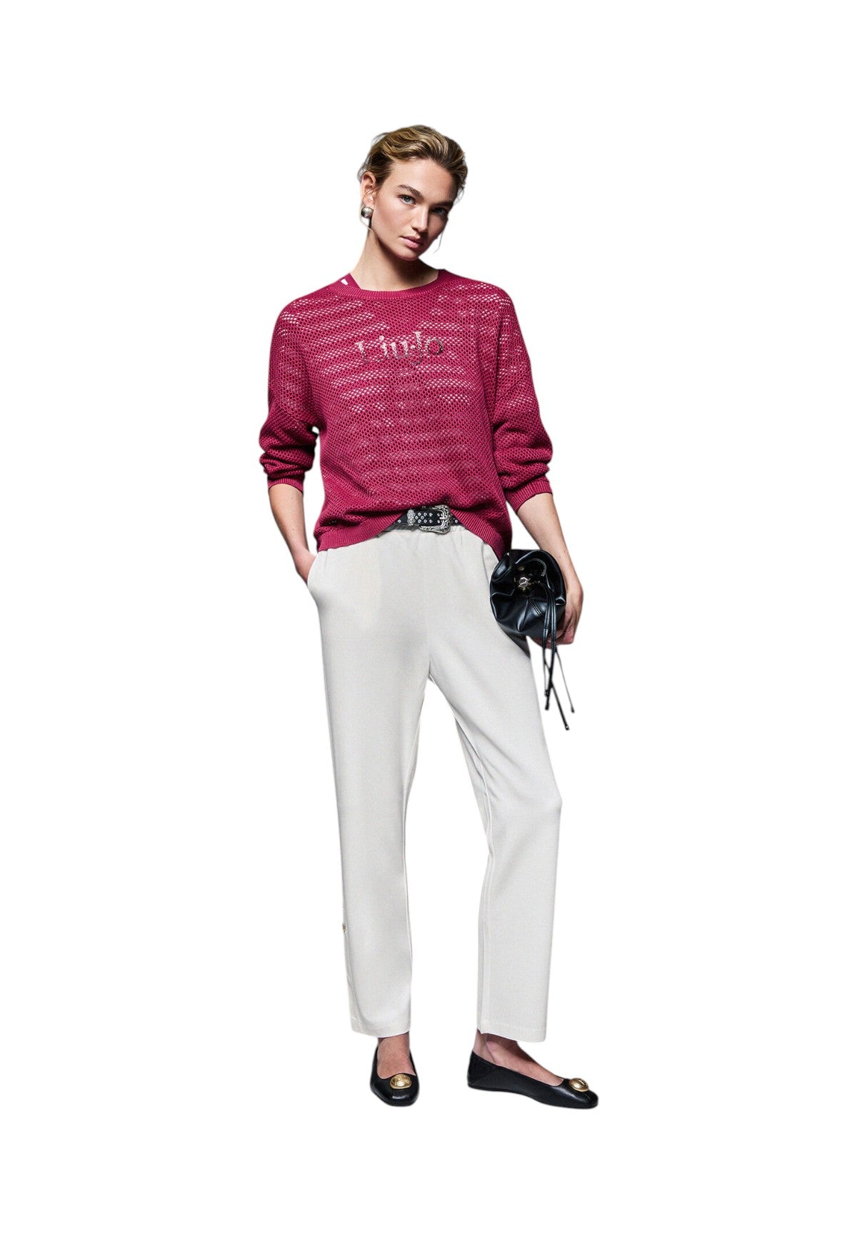Pantaloni TA6280 White Milk