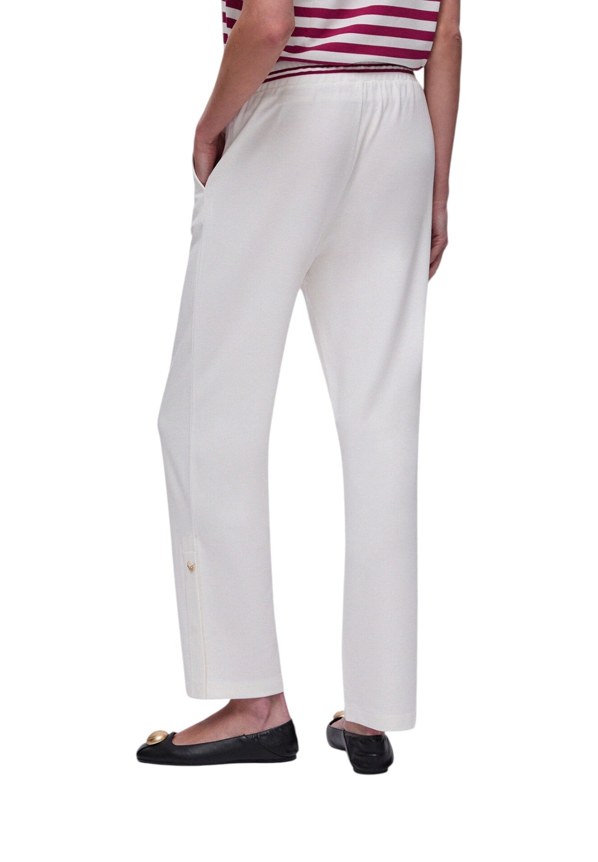 Pantaloni TA6280 White Milk
