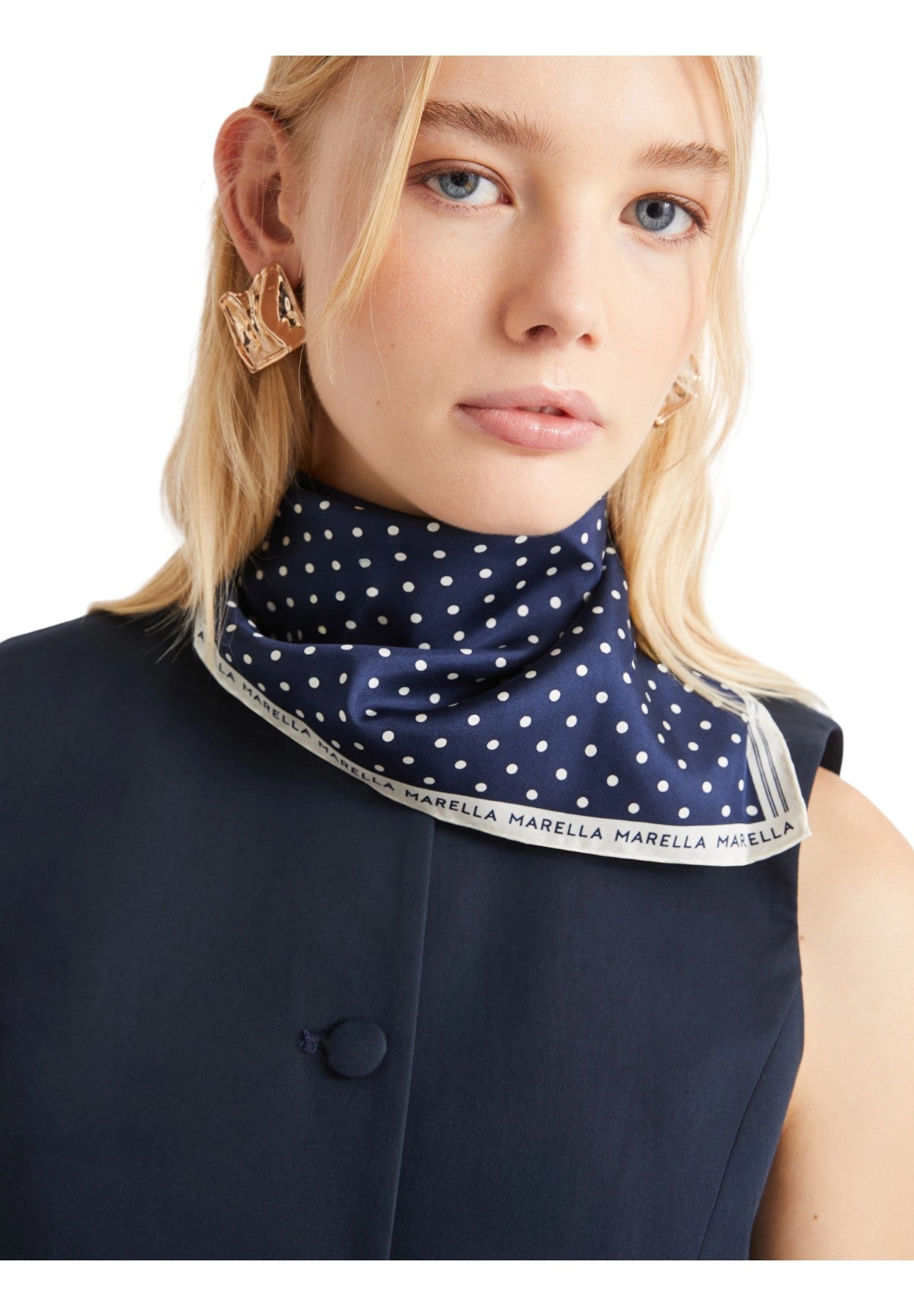 Foulard 2613541026200 MLAATTINIA Bluette