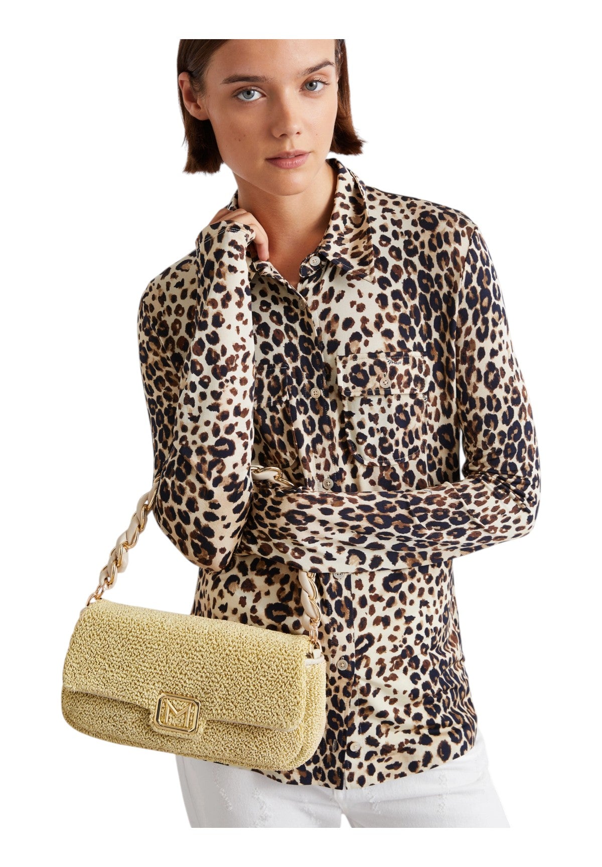 Borsa a Spalla 2613511216200 MLAEMILY1 Naturale