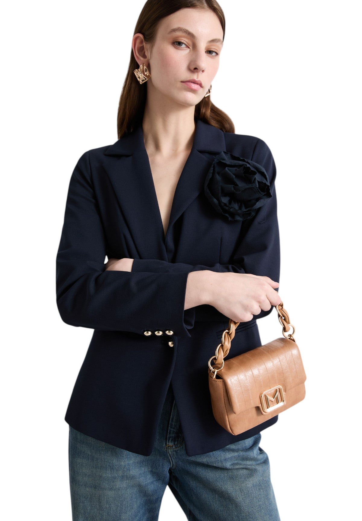 Borsa a Mano 2613511166200 MLALONTRA2 Cuoio