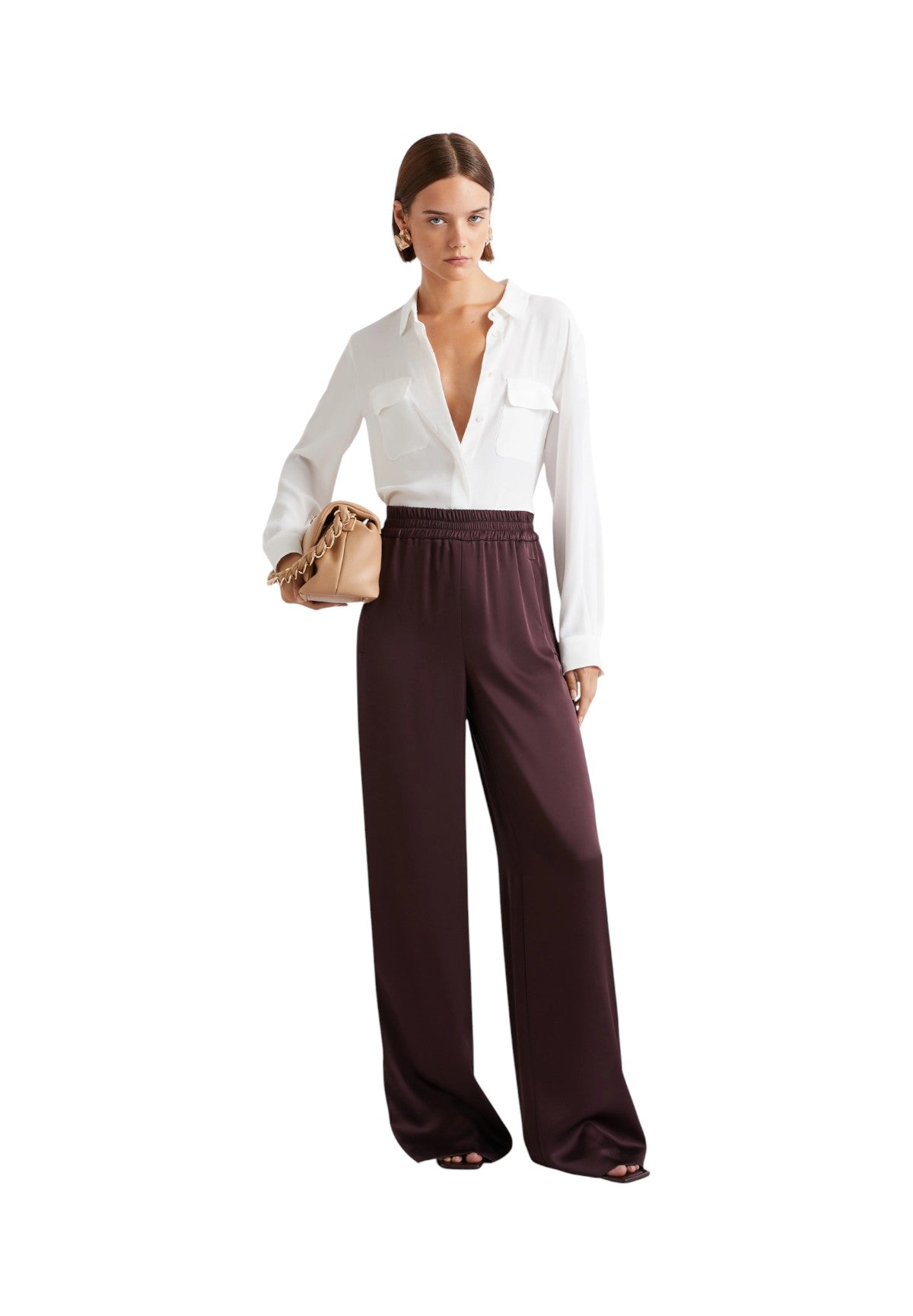 Camicia a Maniche Lunghe 2613111051200 MLLFEBE Bianco