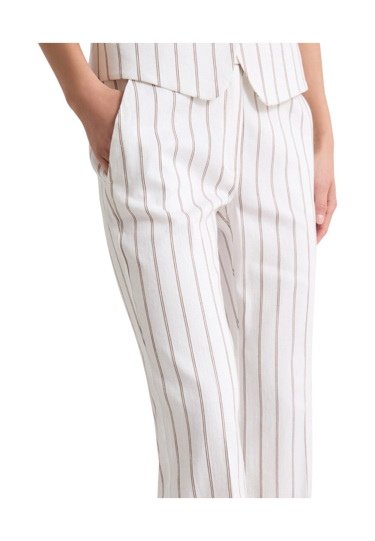 Pantaloni 2613131112200 MLLFEBO Bianco