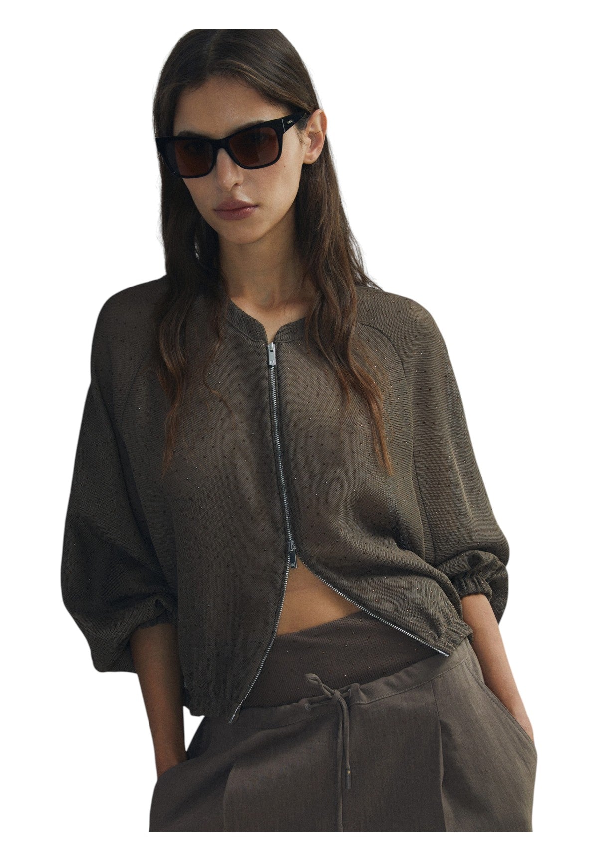 Giacca 2613041055200 MLMCLARINO Marrone