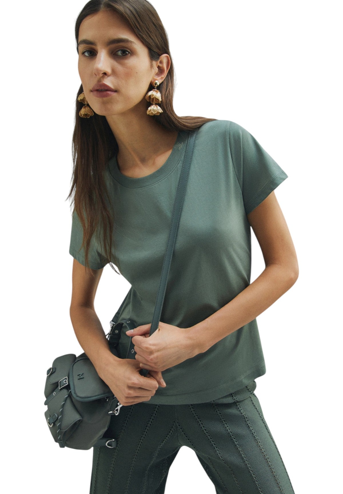 T-shirt a Maniche Corte 2613971015200 MLMEURO Verde