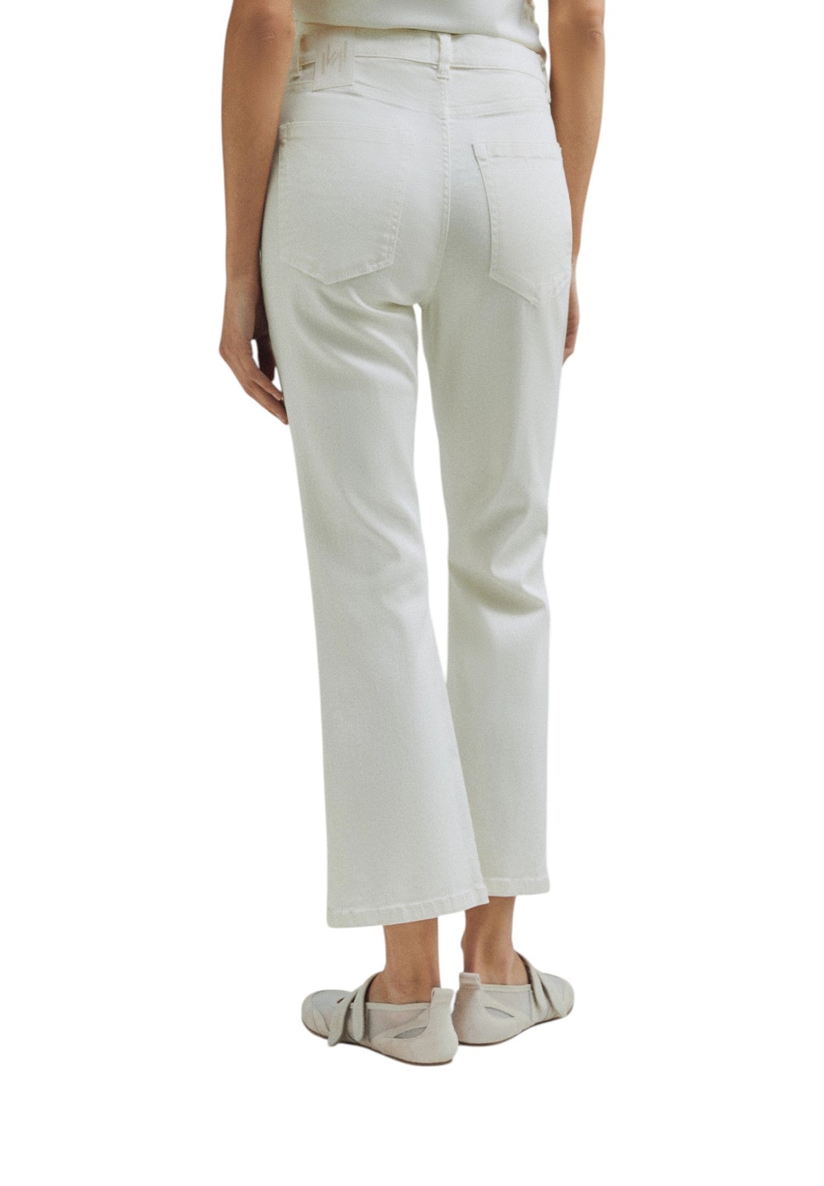 Pantaloni 2613131055200 MLMRONCO Bianco Lana