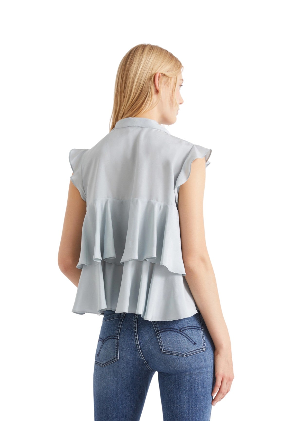 Top 2613161044200 MLSADORNO Azzurro