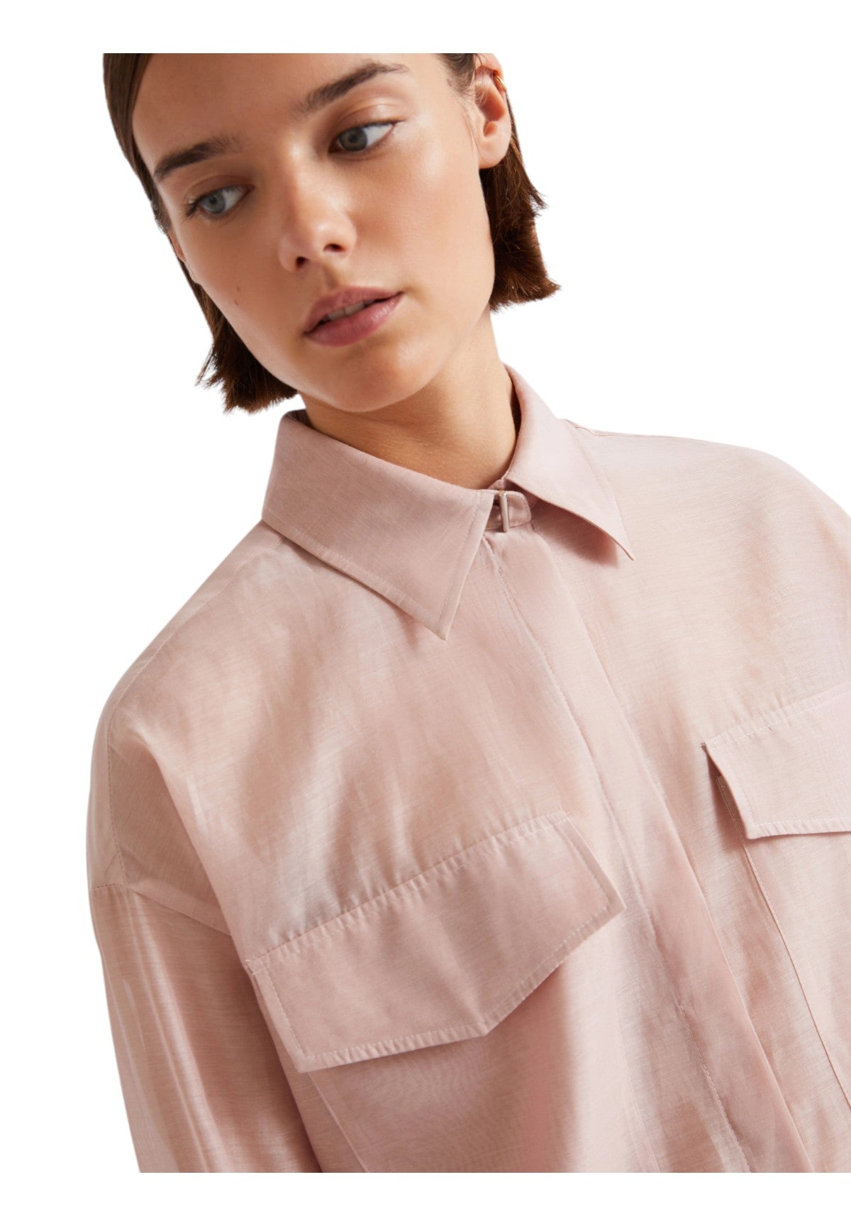 Camicia a Maniche Lunghe 2613111224200 MLSFATE Cipria