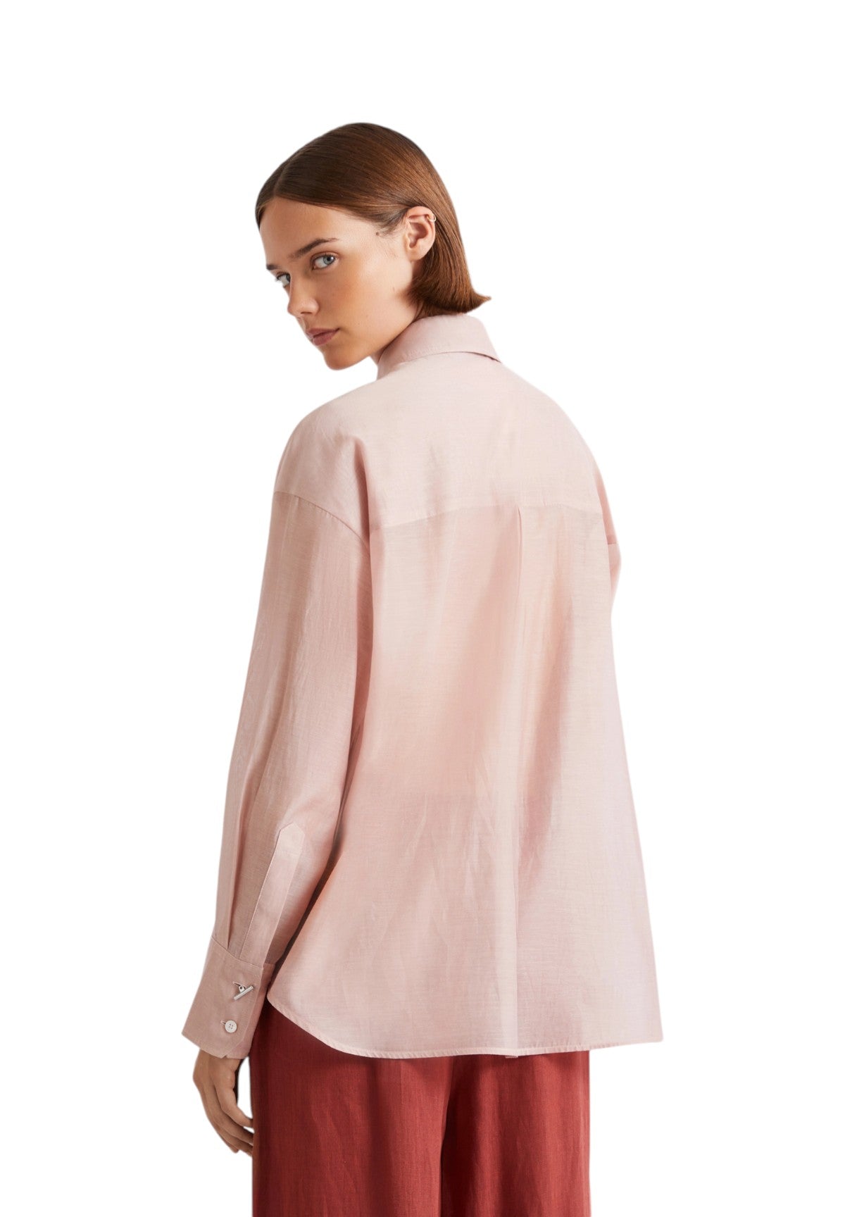 Camicia a Maniche Lunghe 2613111224200 MLSFATE Cipria