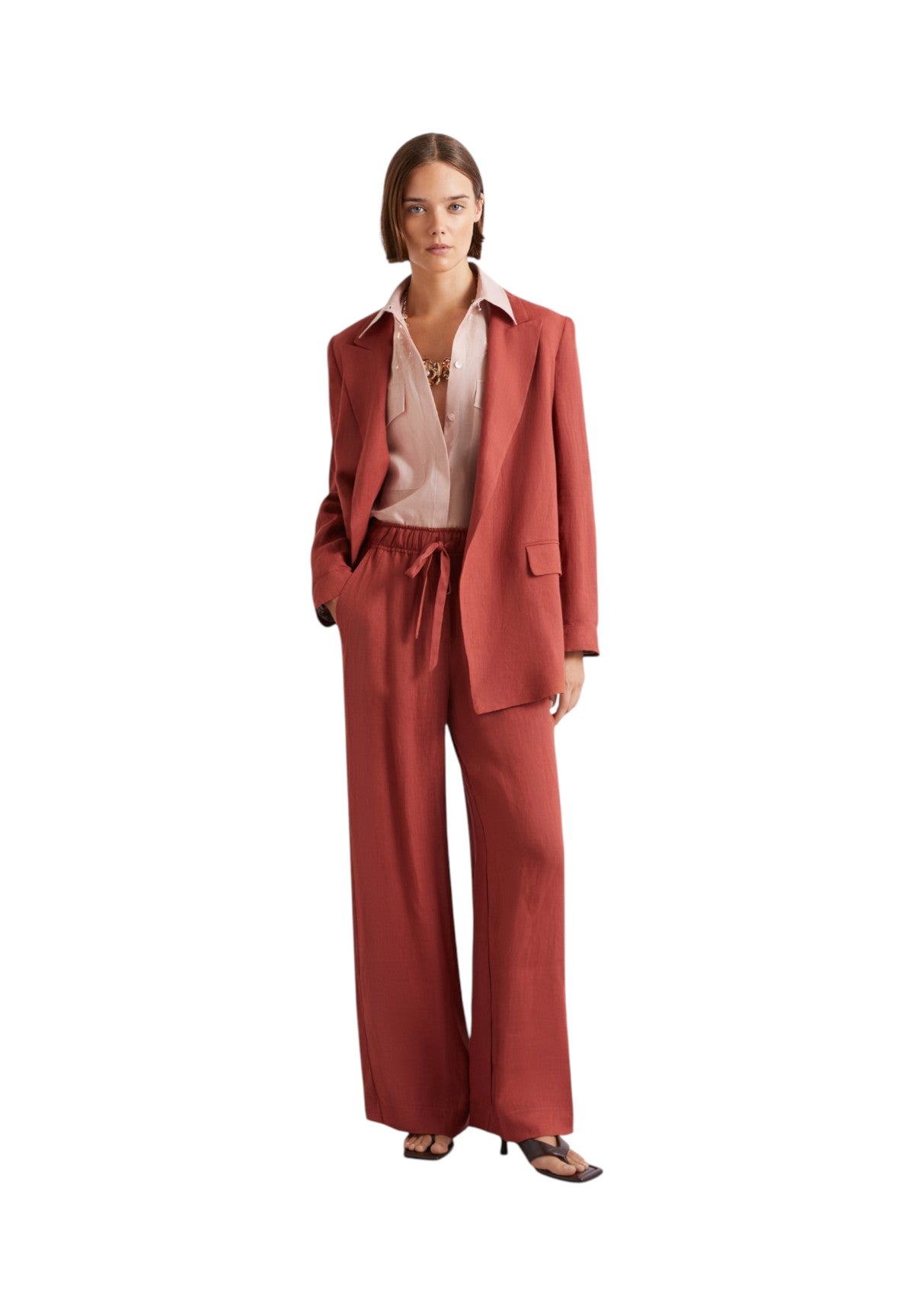 Camicia a Maniche Lunghe 2613111224200 MLSFATE Cipria