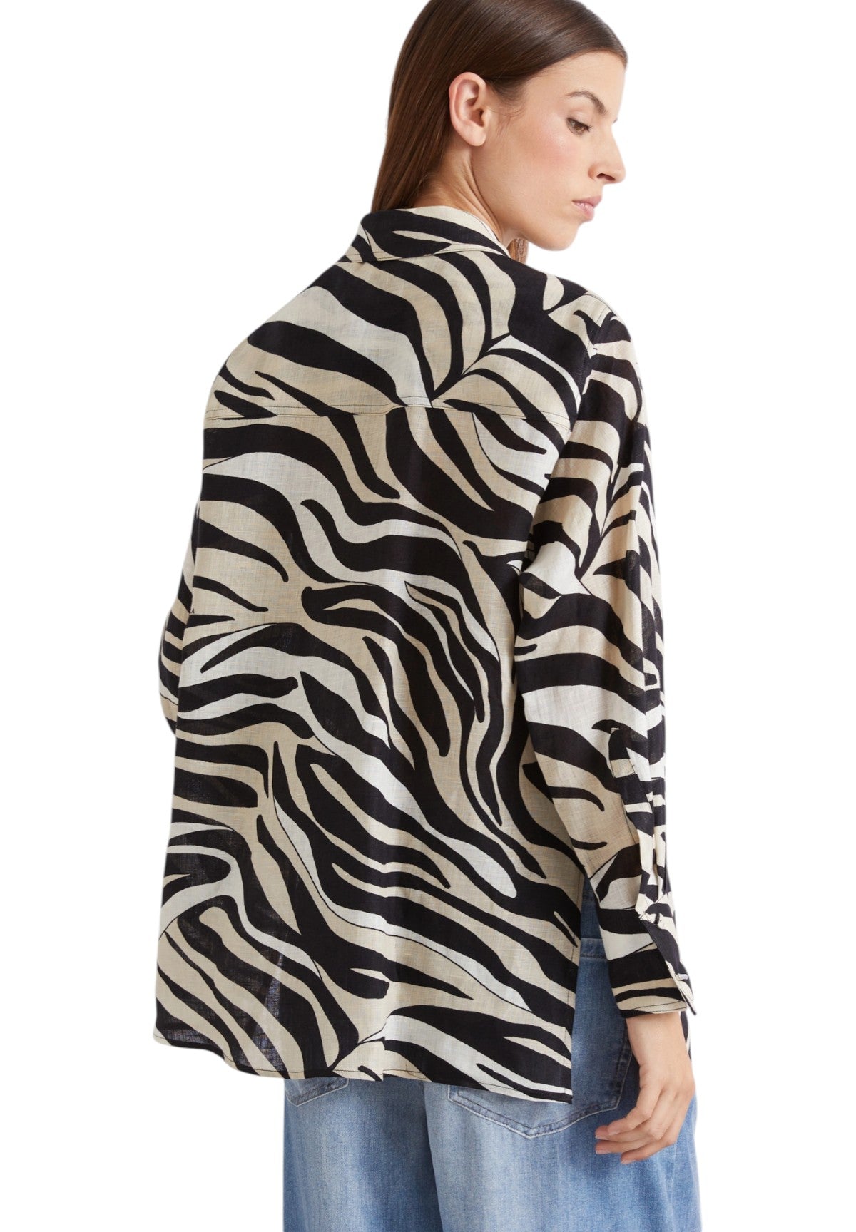 Camicia a Maniche Lunghe 2613111154200 MLSPERGOLA Nero