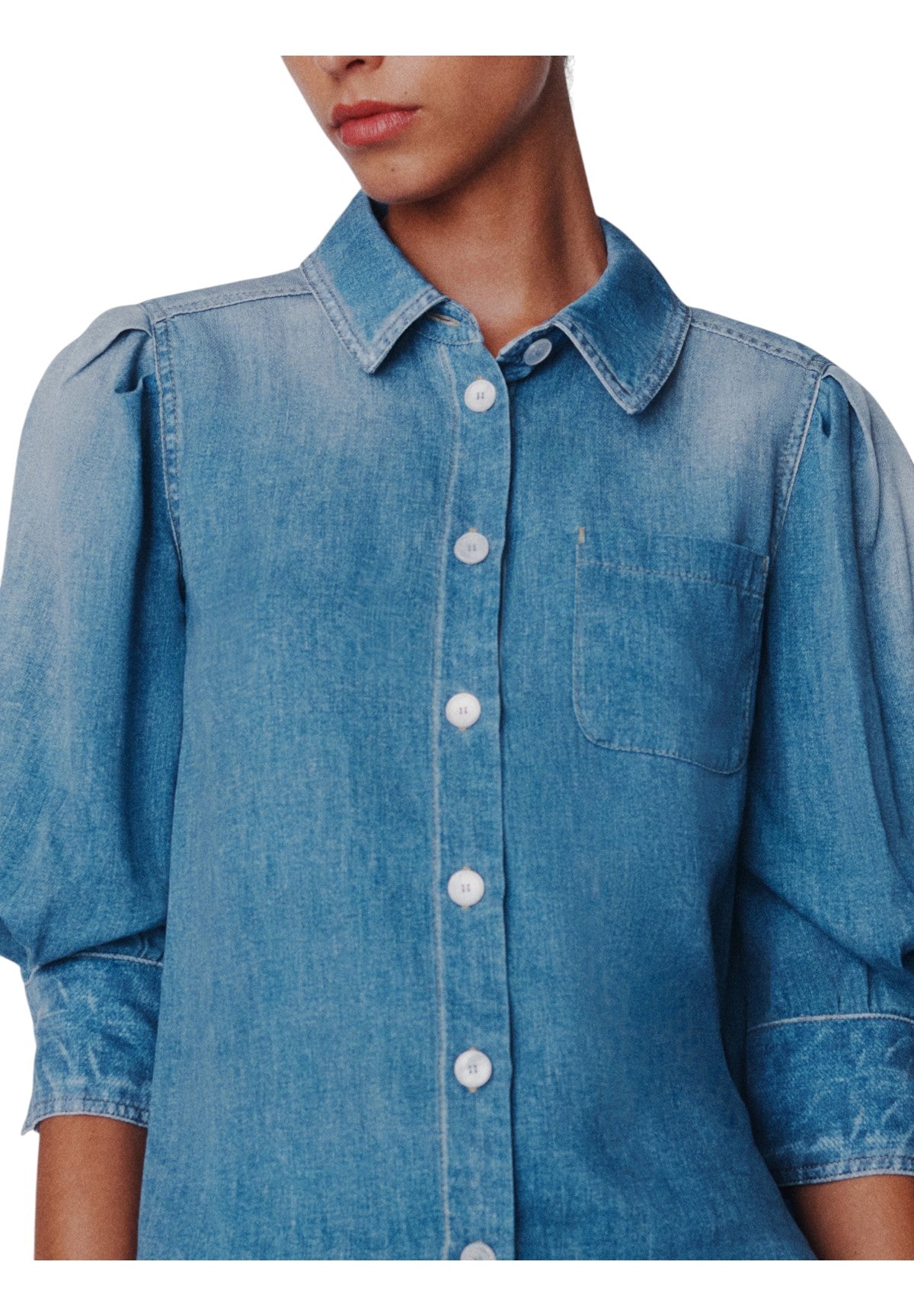 Camicia a Maniche Corte 2613111174200 MLSROMANA Blu Delave