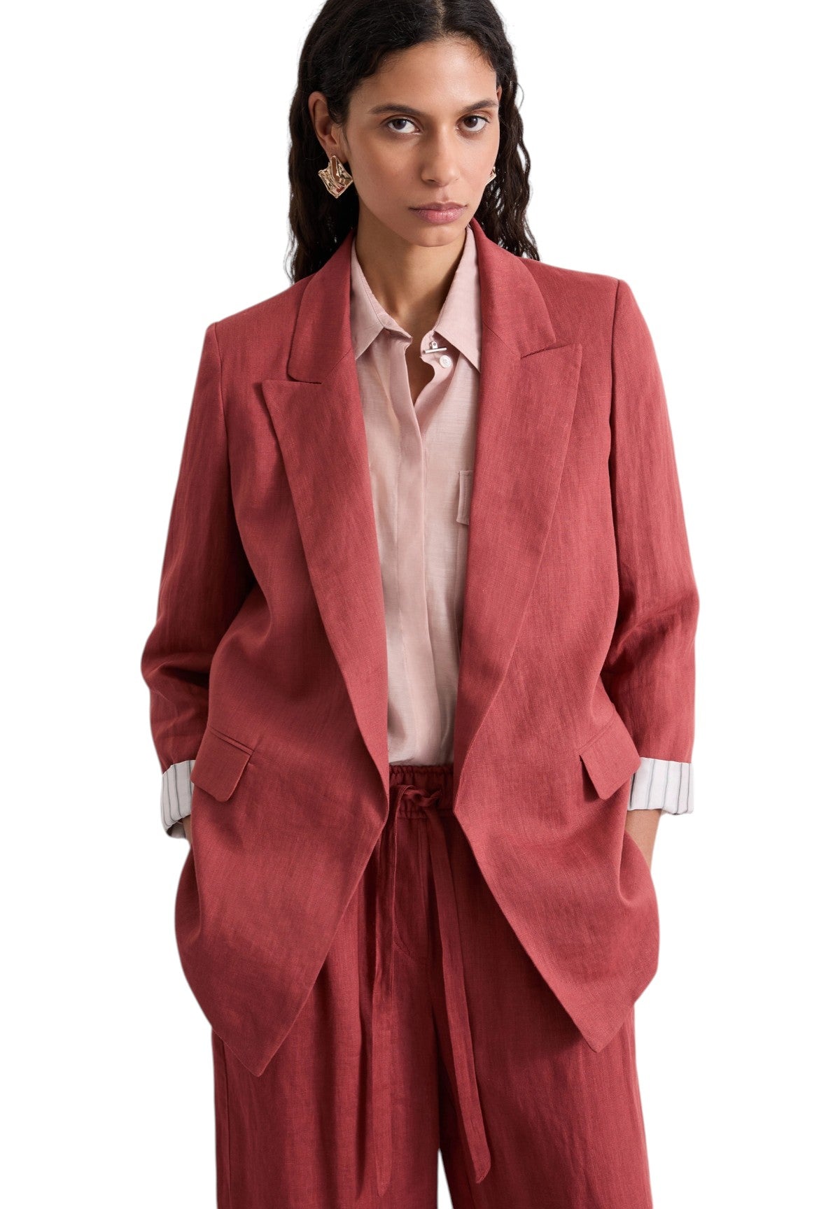 Giacca 2613041074200 MLSSAUNA Mattone rosso