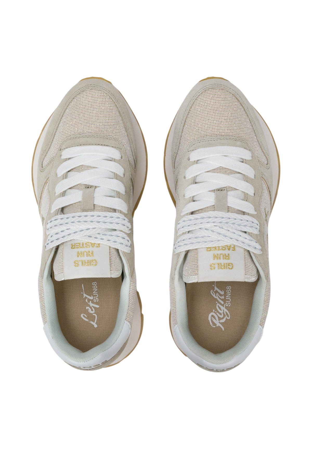 Sneakers Ally Glitter Textile Z36203 Oro
