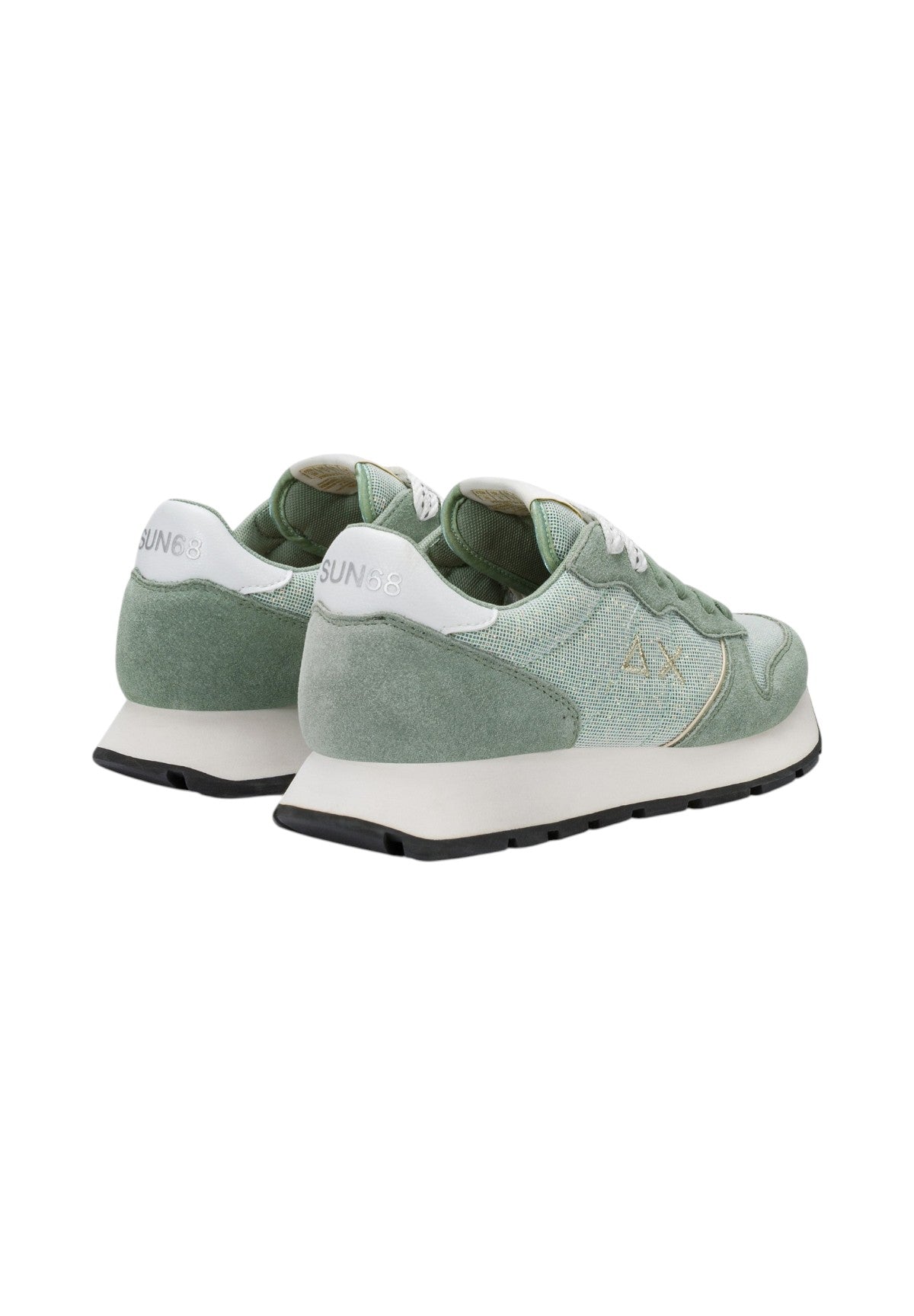 Sneakers Ally Glitter Textile Z36203 Verde salvia