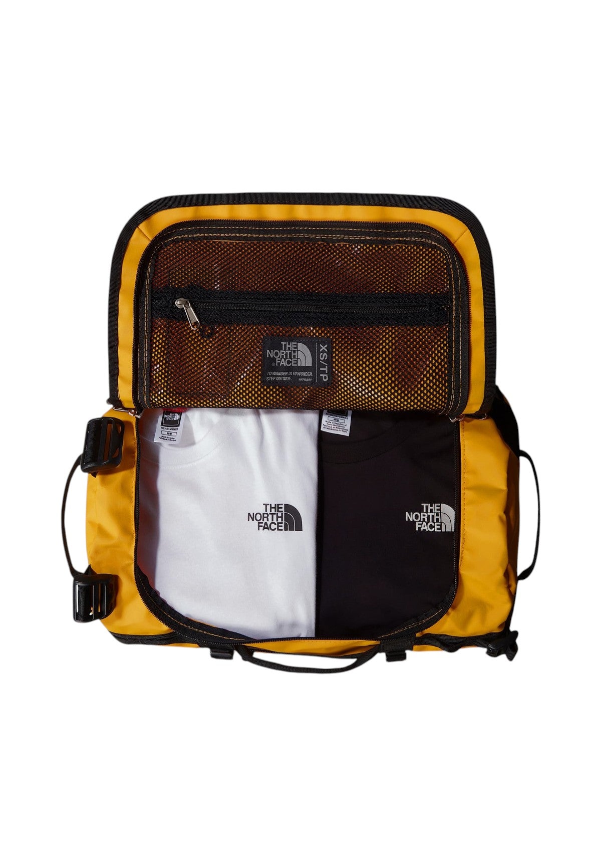 Borsone Base Camp Duffel - Xs NF0A52SS Summit Gold, Tnf Black