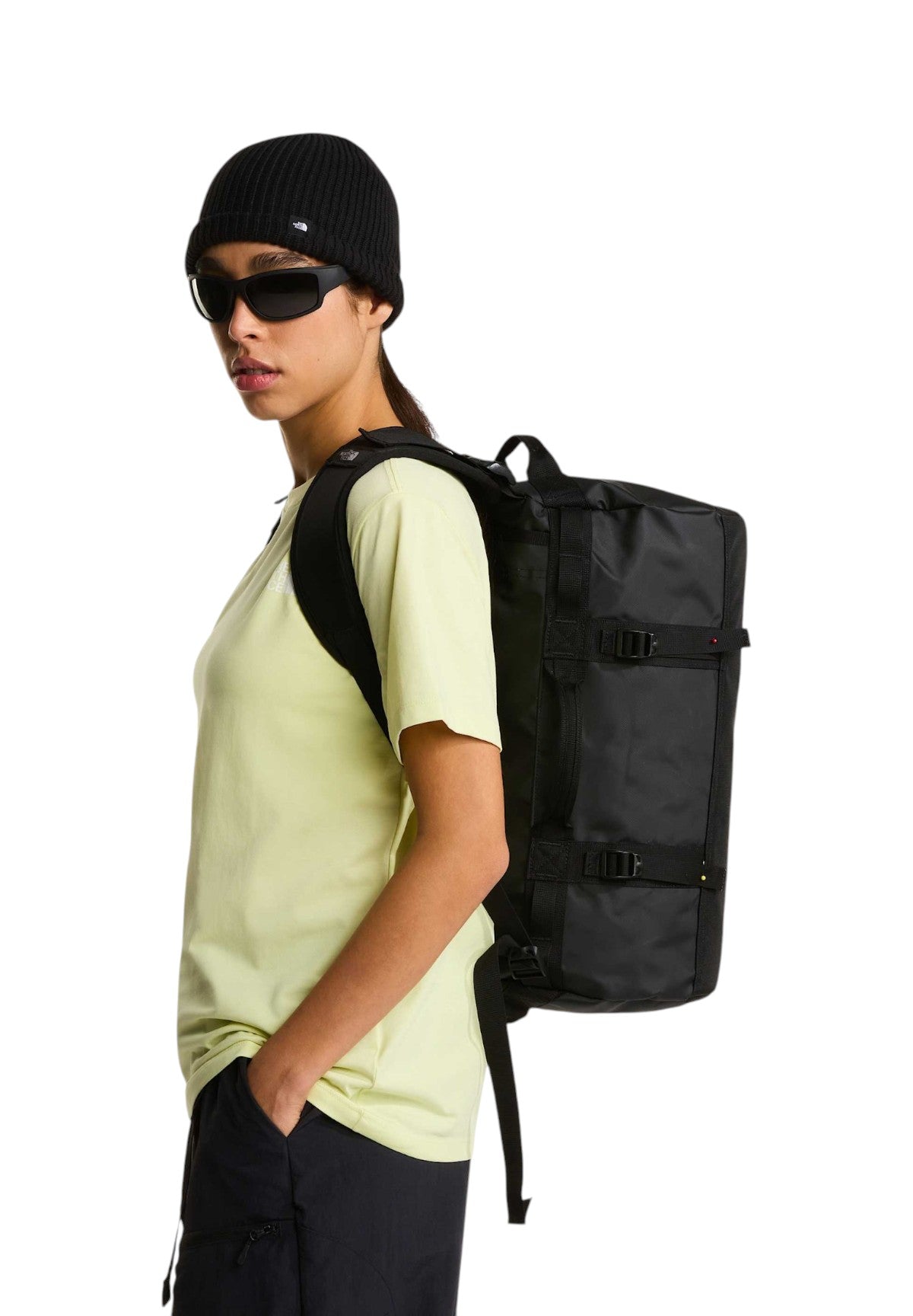 Borsone Base Camp Duffel - Xs NF0A52SS Tnf Black, Tnf White