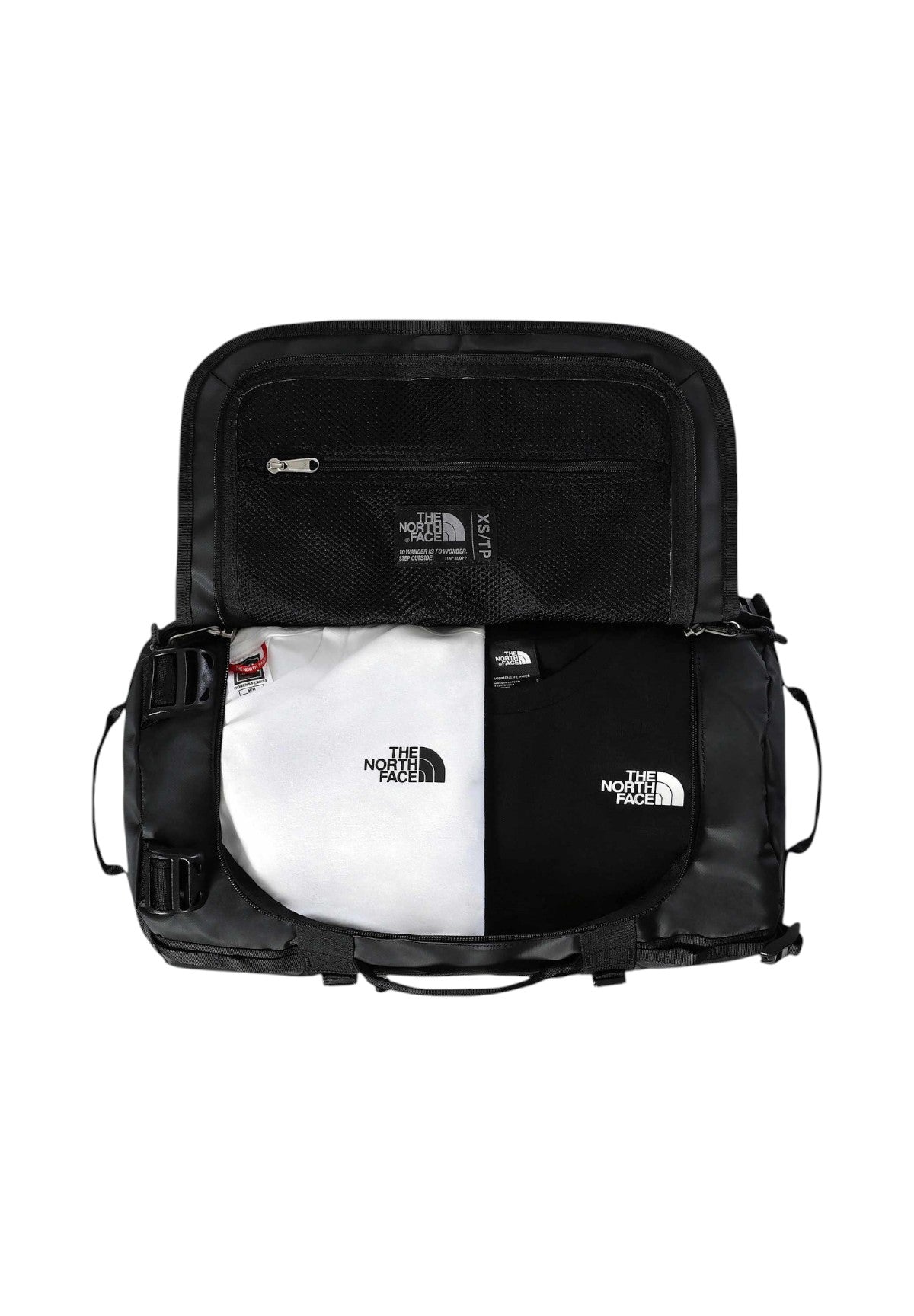Borsone Base Camp Duffel - Xs NF0A52SS Tnf Black, Tnf White