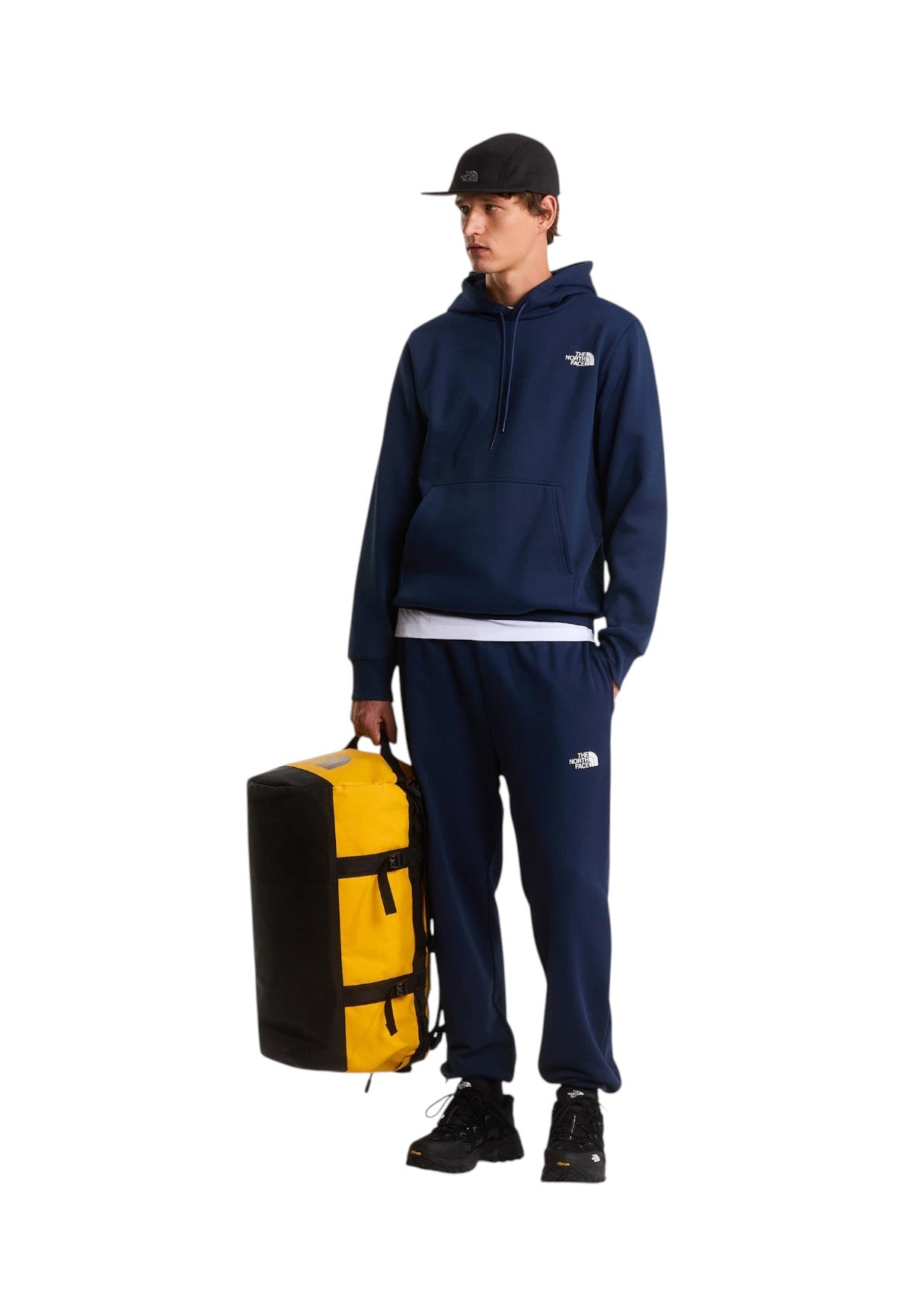Borsone Base Camp Duffel - S NF0A52ST Summit Gold, Tnf Black