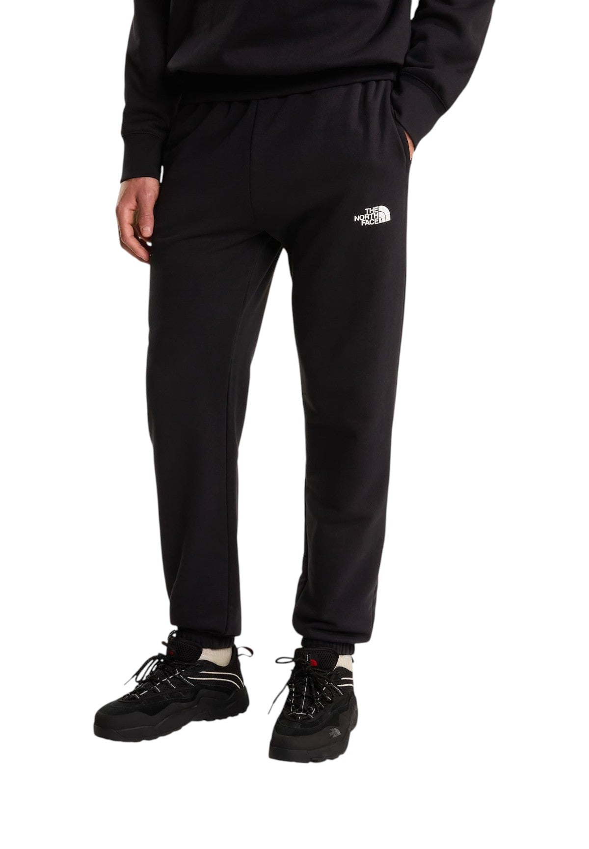 Pantaloni Tuta Msimple Dome Light Regular Tapered Jogg NF0A8C41 Tnf Black