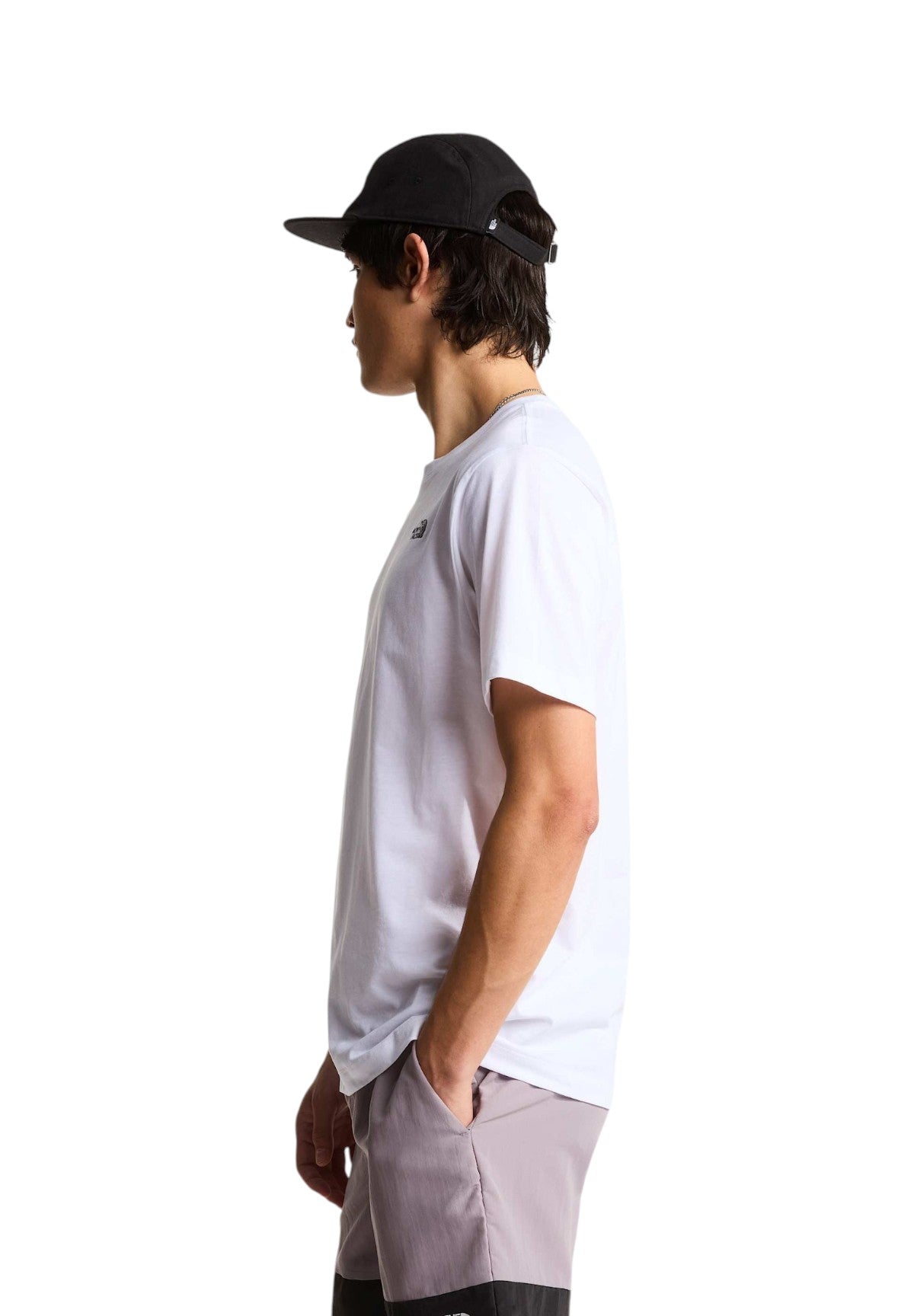 T-shirt a Maniche Corte Mevolution Simple Dome Regular Short Sl NF0A8CZ2 Tnf White