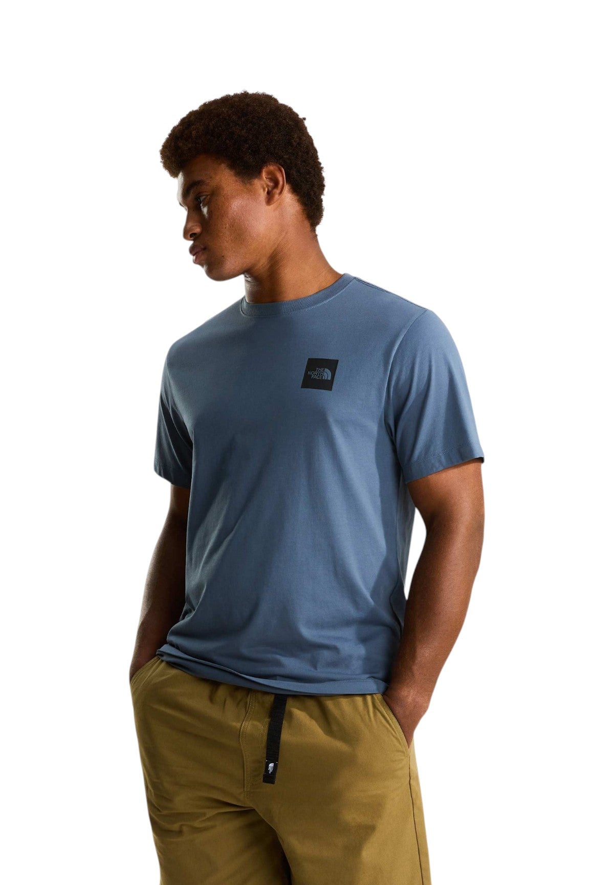 T-shirt a Maniche Corte Mevolution Box Half Dome Regular Short NF0A8G9C Granite Grey