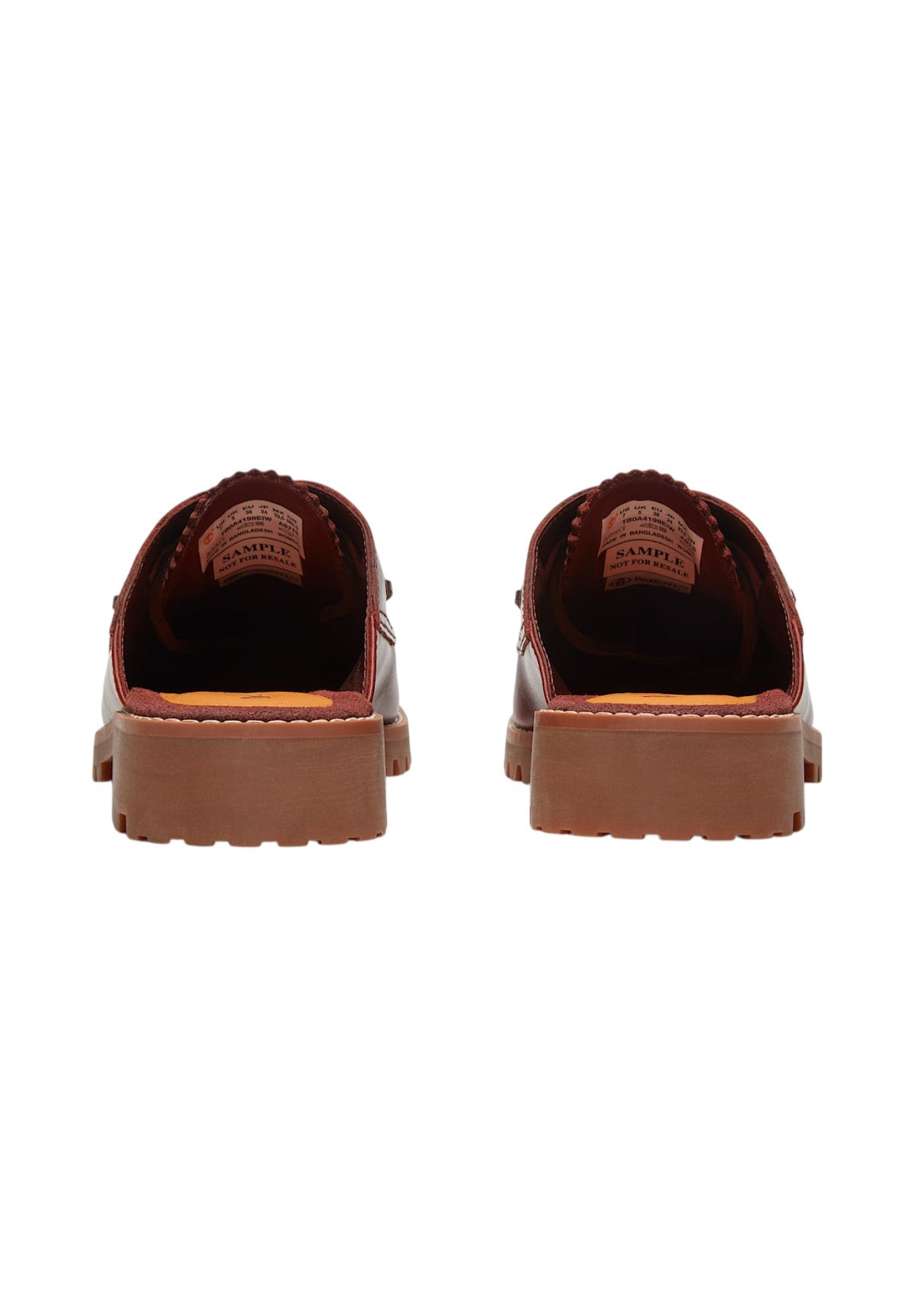 Sandali Timberland Authentic Mule TB0A4198 Burgundy Full Grain