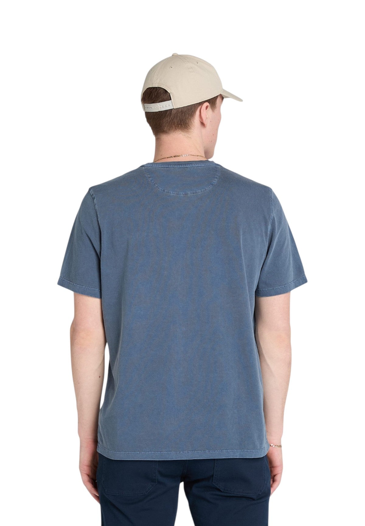 T-shirt a Maniche Corte Dunstan River Garment TB0A5YAY Dark sapphire